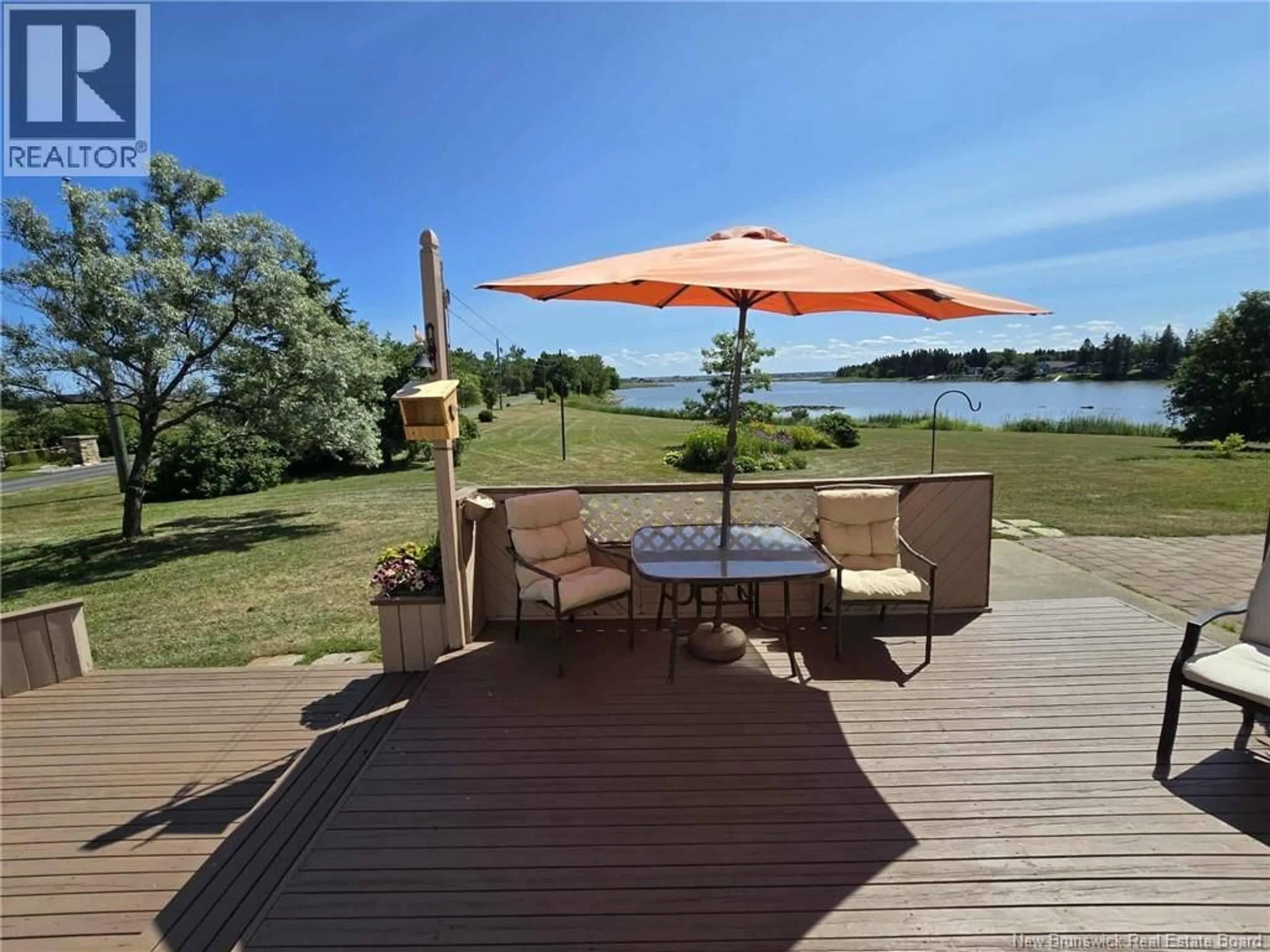 Patio, water/lake/river/ocean view for 804 ST PIERRE CRESCENT, Beresford New Brunswick E8K1S1