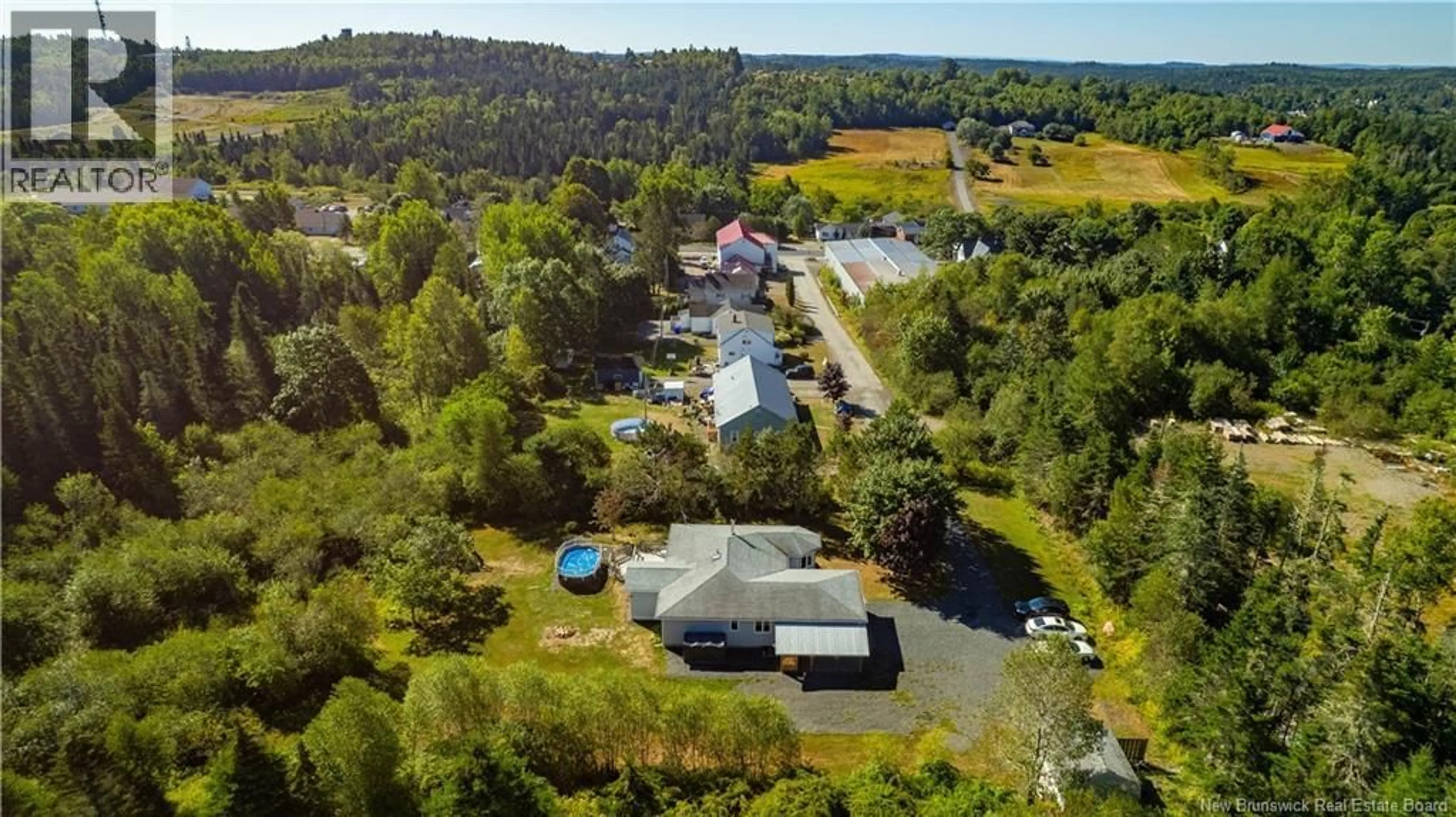 A pic from outside/outdoor area/front of a property/back of a property/a pic from drone, water/lake/river/ocean view for 18 TRYNOR STREET, St George New Brunswick E5C3N9