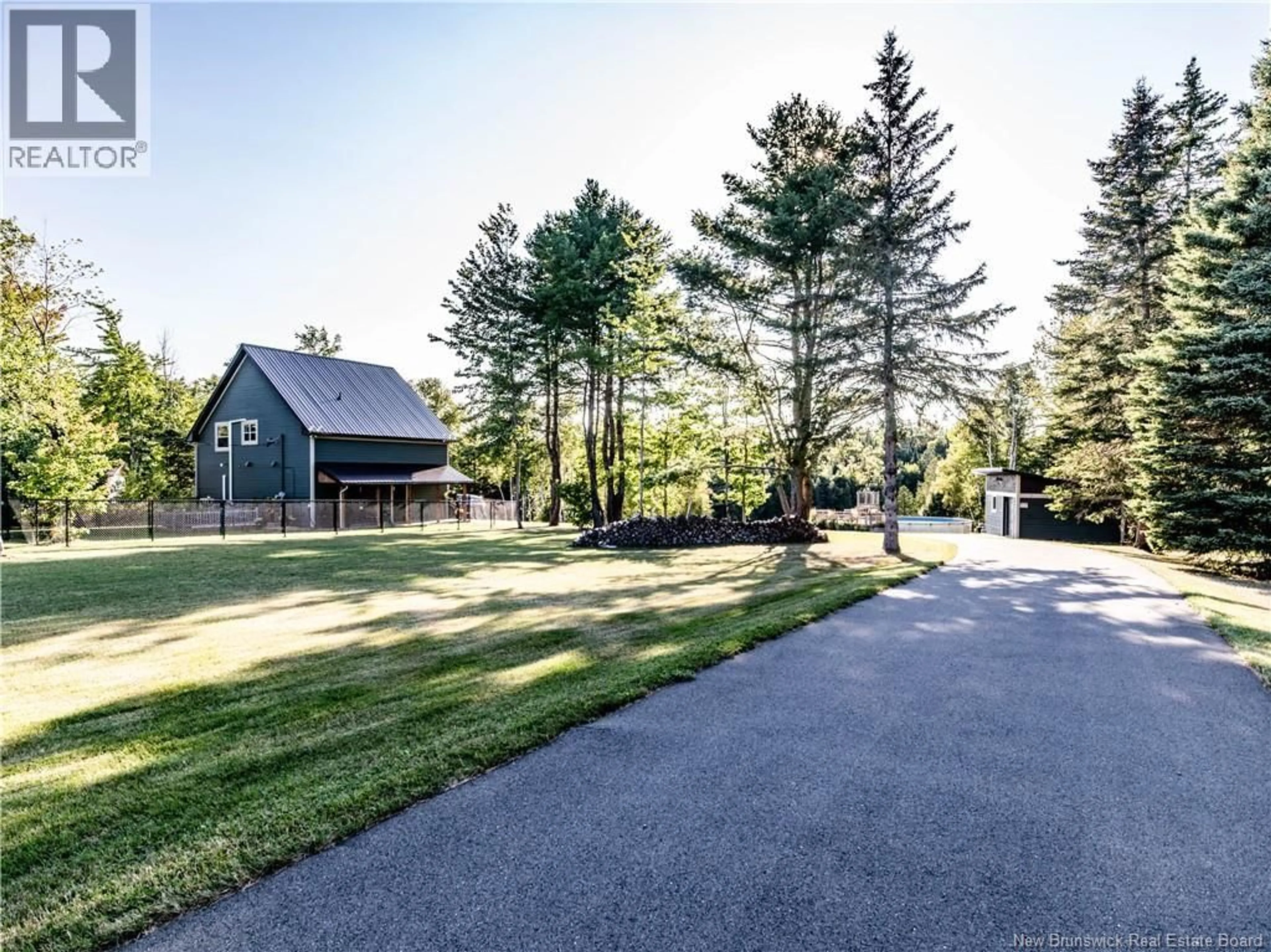 A pic from outside/outdoor area/front of a property/back of a property/a pic from drone, mountain view for 45 BETTY LANE, Upper Rexton New Brunswick E4W5V9