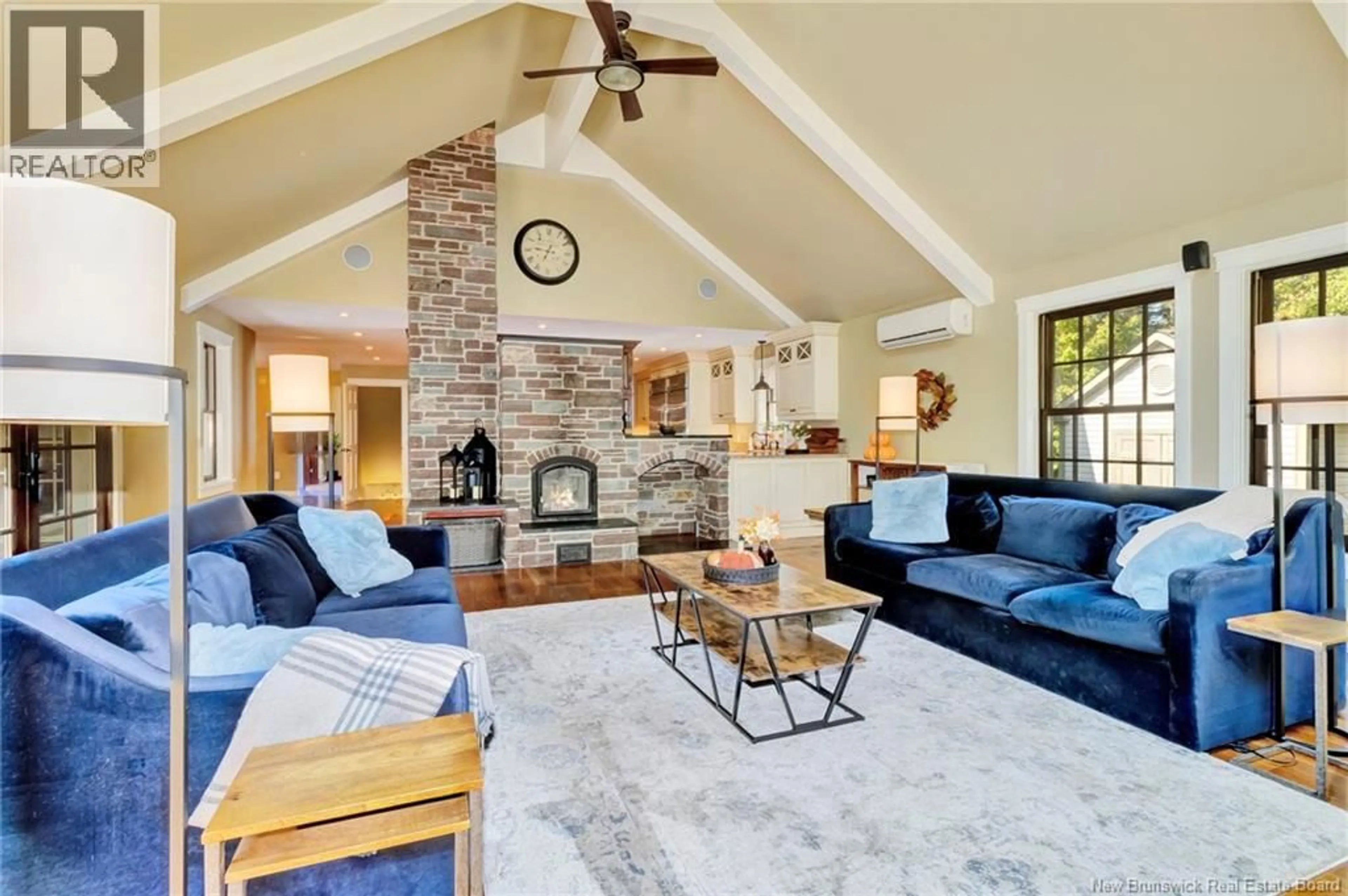 Living room with furniture, unknown for 5 COBBLESTONE DRIVE, Hanwell New Brunswick E3B2M6