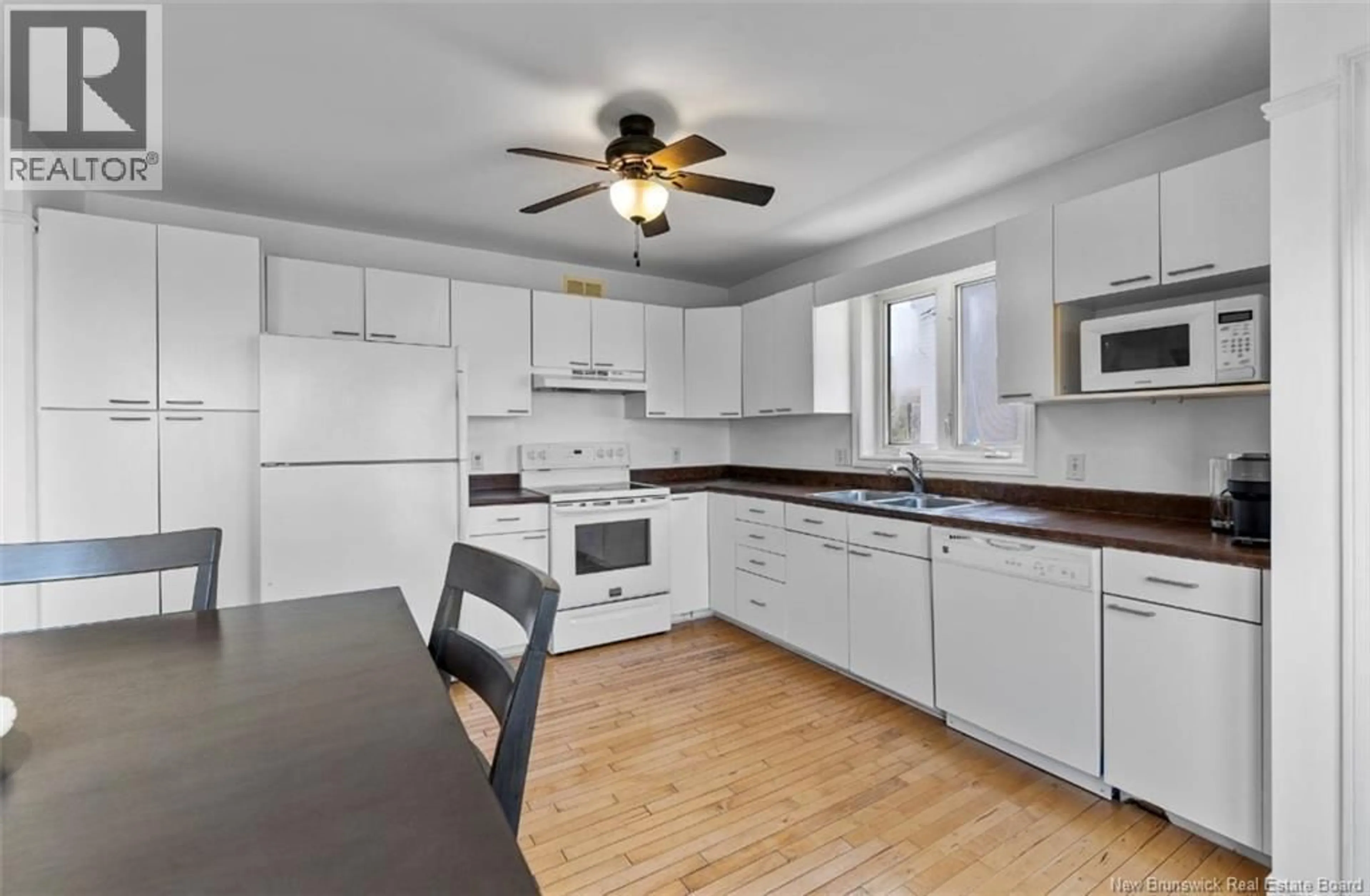 Standard kitchen, wood/laminate floor for 21 RENNICK ROAD, Moncton New Brunswick E1G2G8
