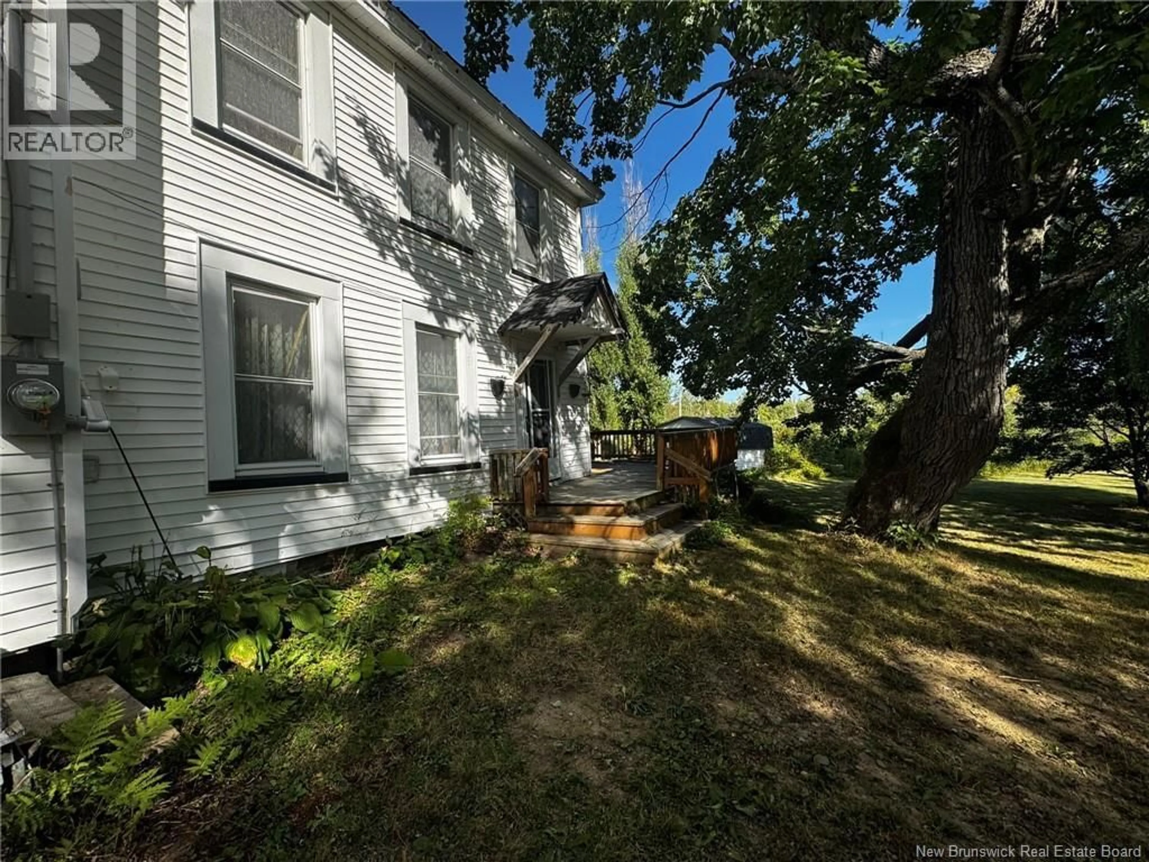 A pic from outside/outdoor area/front of a property/back of a property/a pic from drone, street for 5078 HWY 108, Millerton New Brunswick E1V5G8