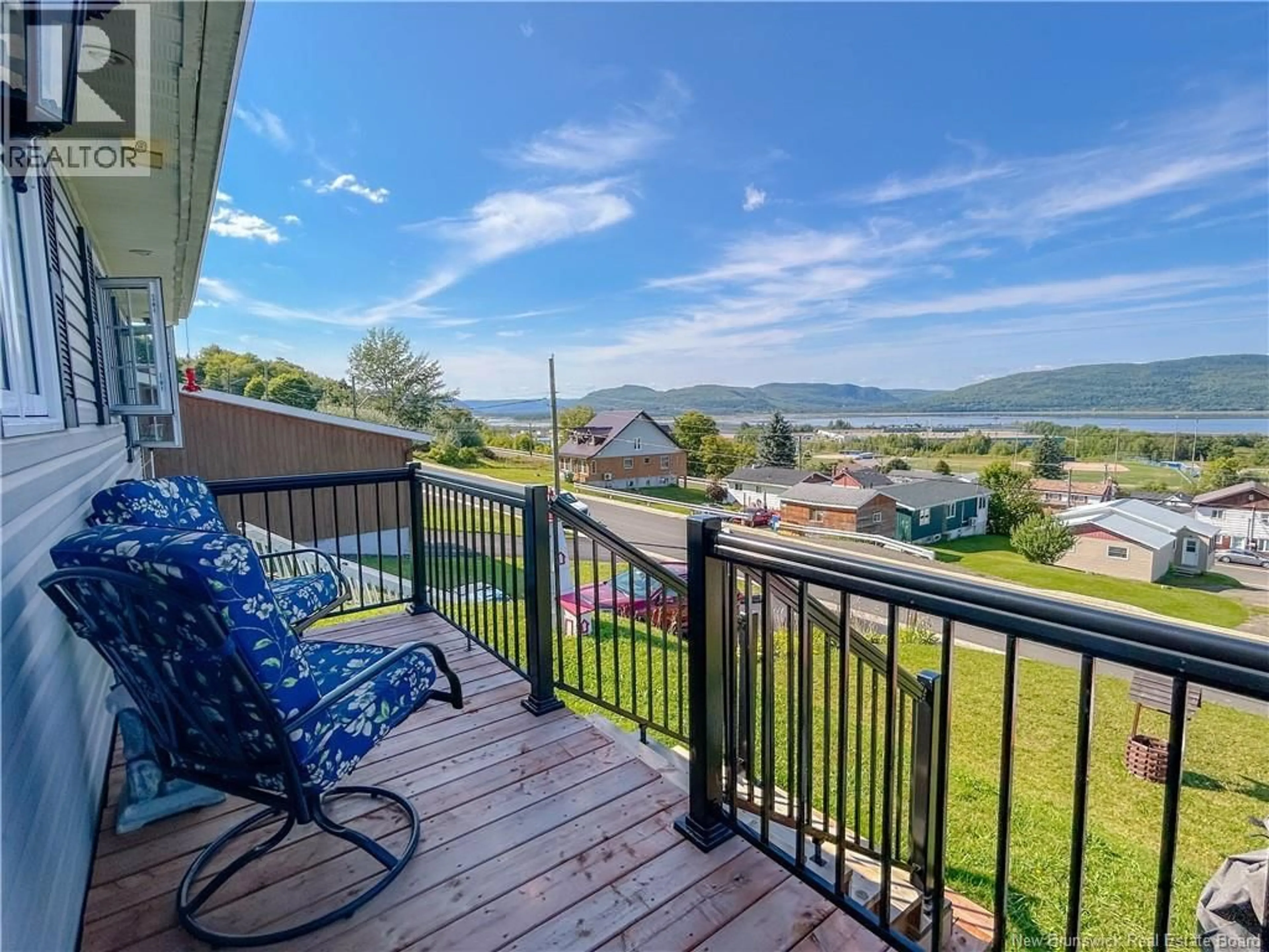 Patio, water/lake/river/ocean view for 320 BELLEVUE STREET, Atholville New Brunswick E3N4E7
