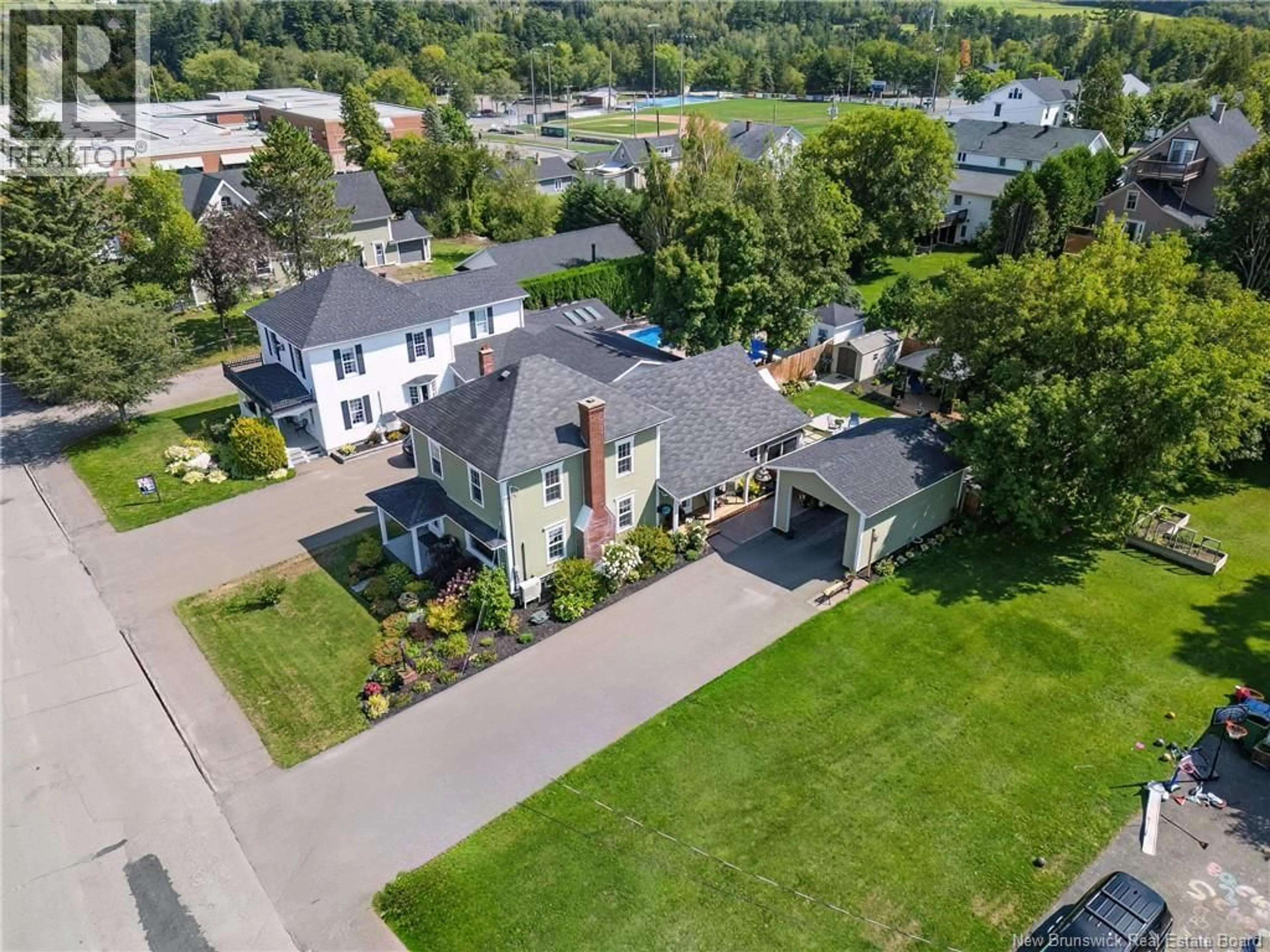 A pic from outside/outdoor area/front of a property/back of a property/a pic from drone, street for 173 SHERIFF STREET, Grand-Sault/Grand Falls New Brunswick E3Z2Z8