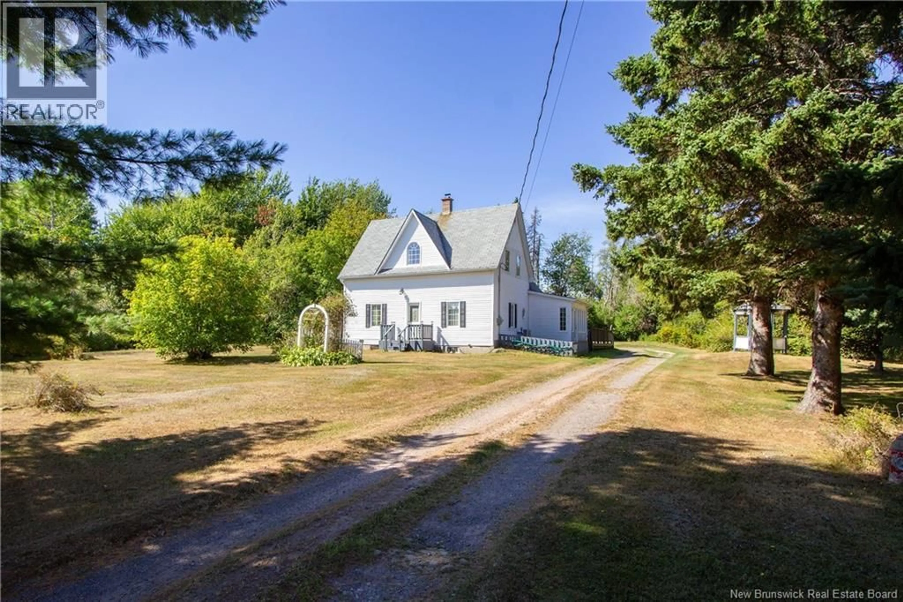 A pic from outside/outdoor area/front of a property/back of a property/a pic from drone, unknown for 144 IMMIGRANT ROAD, Bayfield New Brunswick E4M1A4
