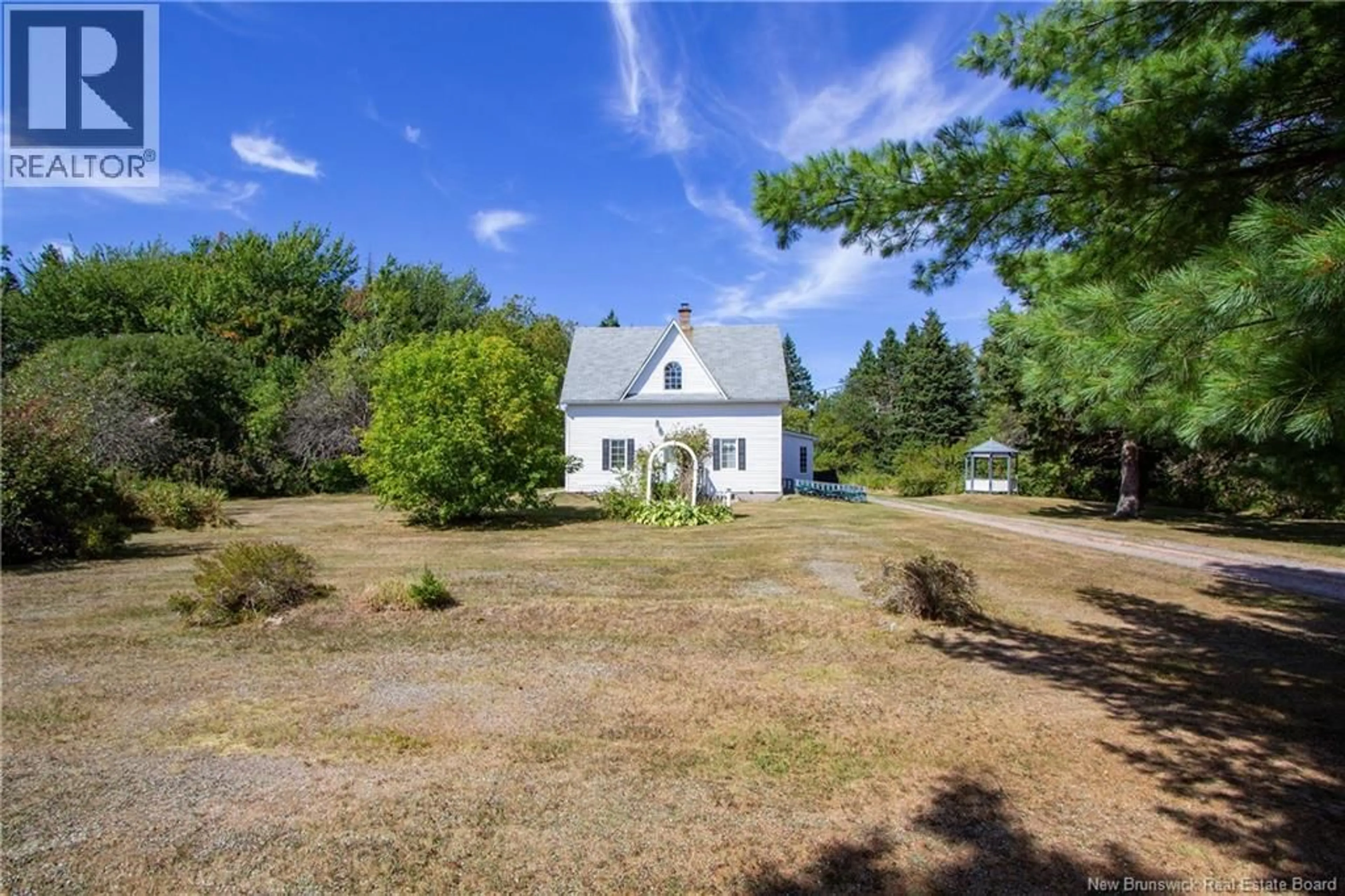 A pic from outside/outdoor area/front of a property/back of a property/a pic from drone, unknown for 144 IMMIGRANT ROAD, Bayfield New Brunswick E4M1A4