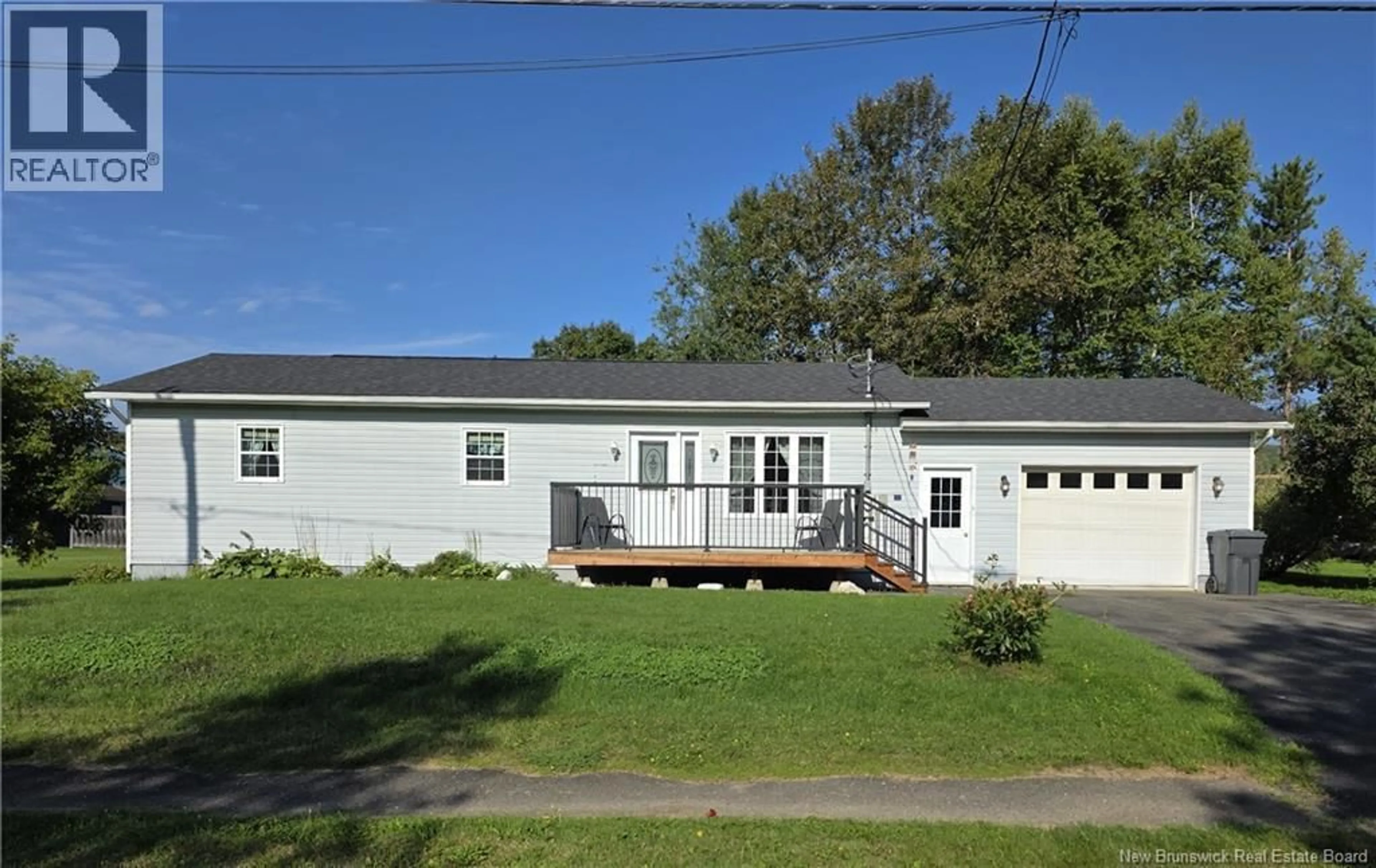 Home with vinyl exterior material, street for 16 VICTORIA, Perth-Andover New Brunswick E7H5C6