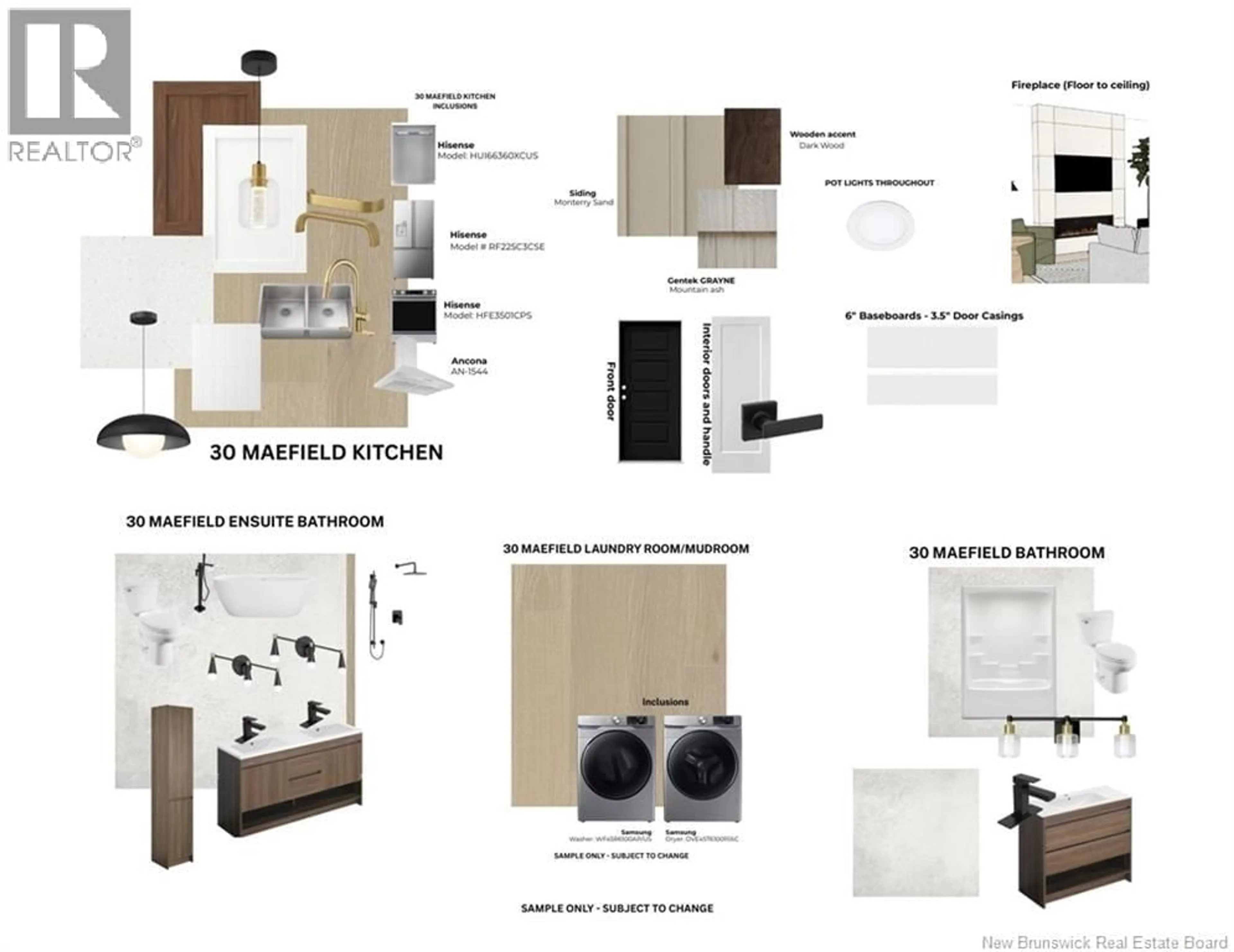 Standard kitchen, unknown for 30 MAEFIELD STREET, Lower Coverdale New Brunswick E1J0E7