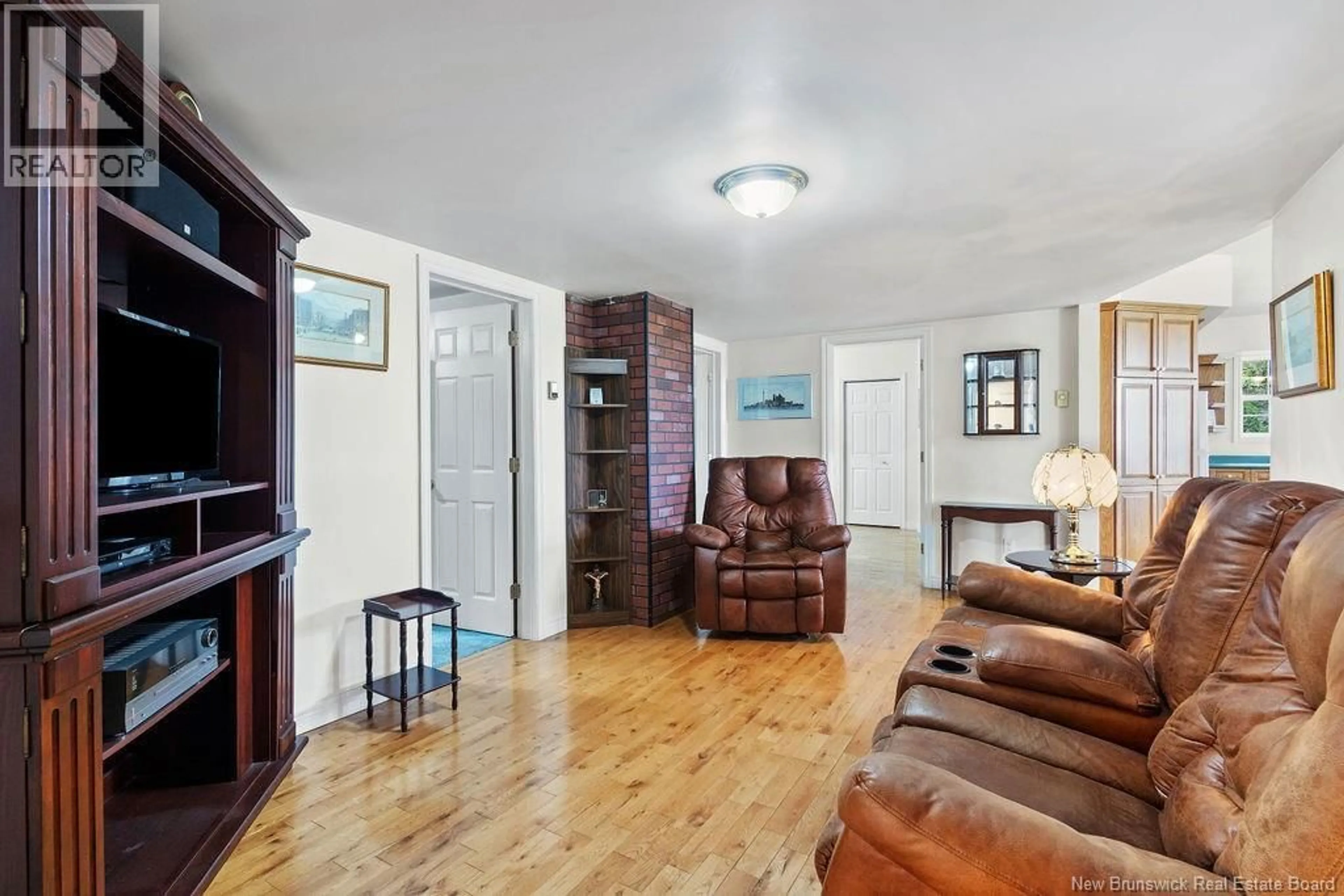 Living room with furniture, wood/laminate floor for 3446 108 ROUTE, Renous New Brunswick E9E2E6
