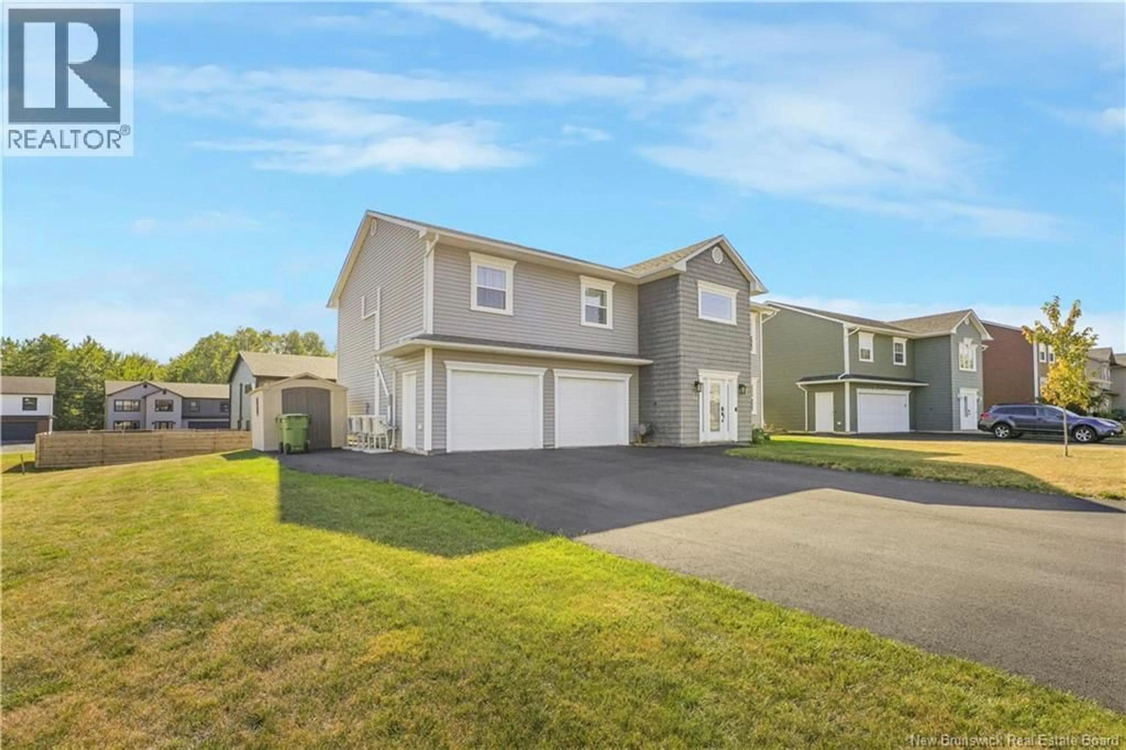 Home with vinyl exterior material, street for 36 BURNETT STREET, Oromocto New Brunswick E2V0J4