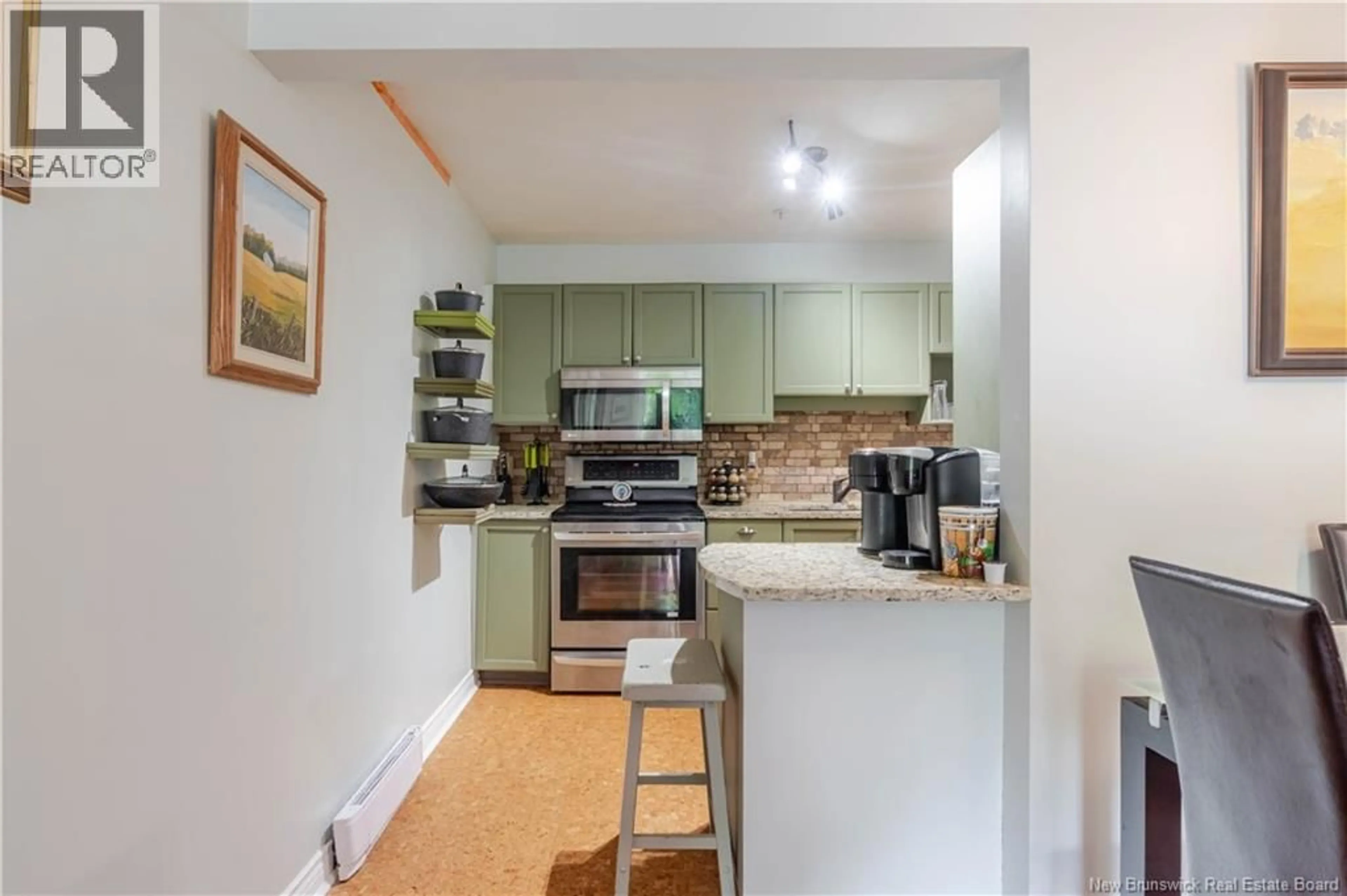 Standard kitchen, unknown for 308 - 158 HANWELL ROAD, Fredericton New Brunswick E3B9K7