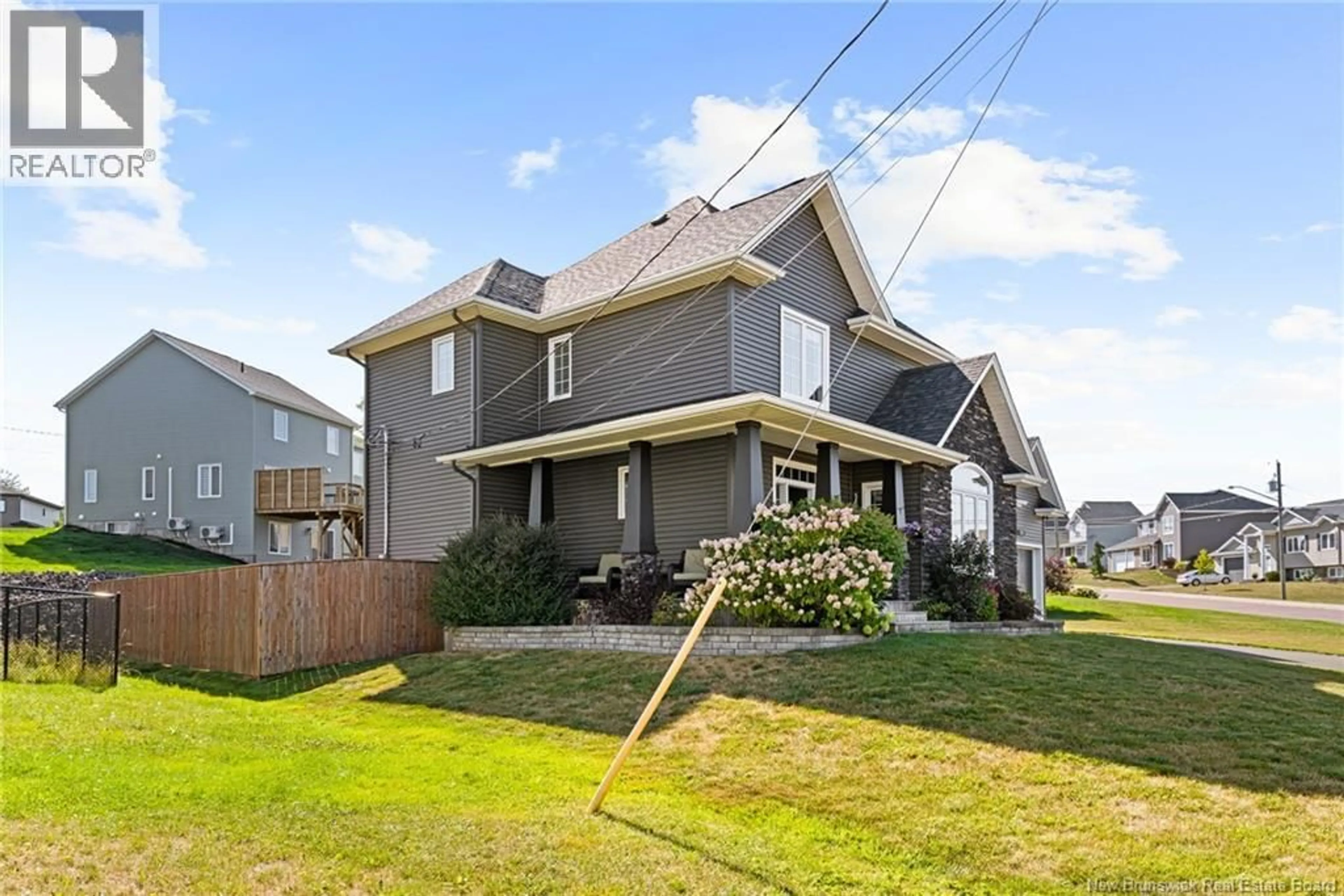 Home with vinyl exterior material, street for 40 SALENGRO CRESCENT, Moncton New Brunswick E1G5P7