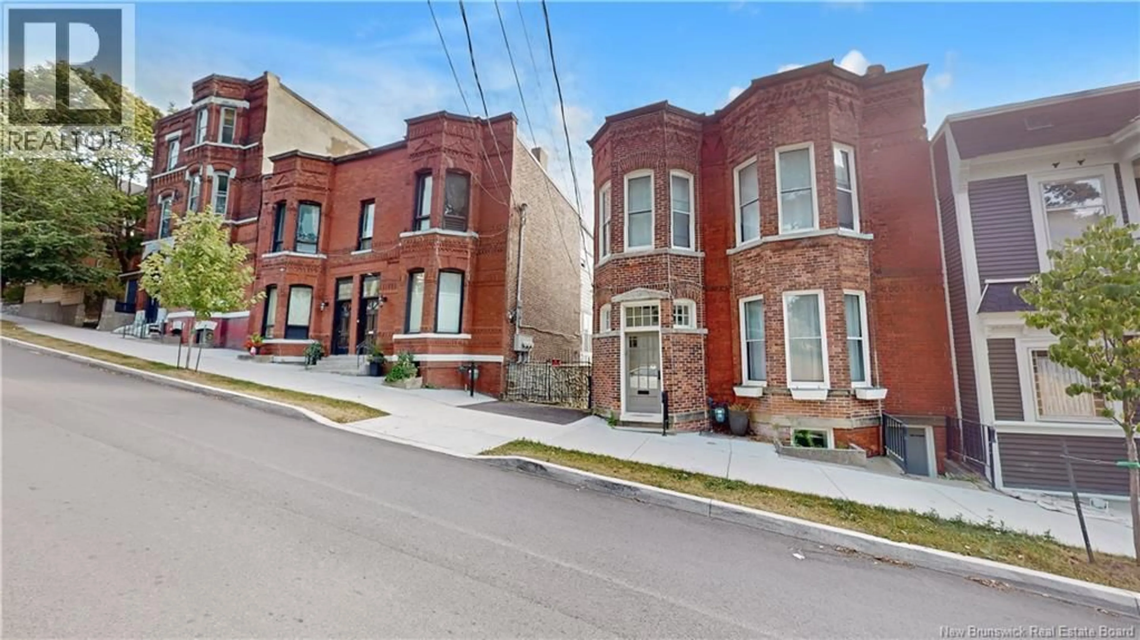 Home with brick exterior material, street for 154 SYDNEY STREET, Saint John New Brunswick E2L2M3