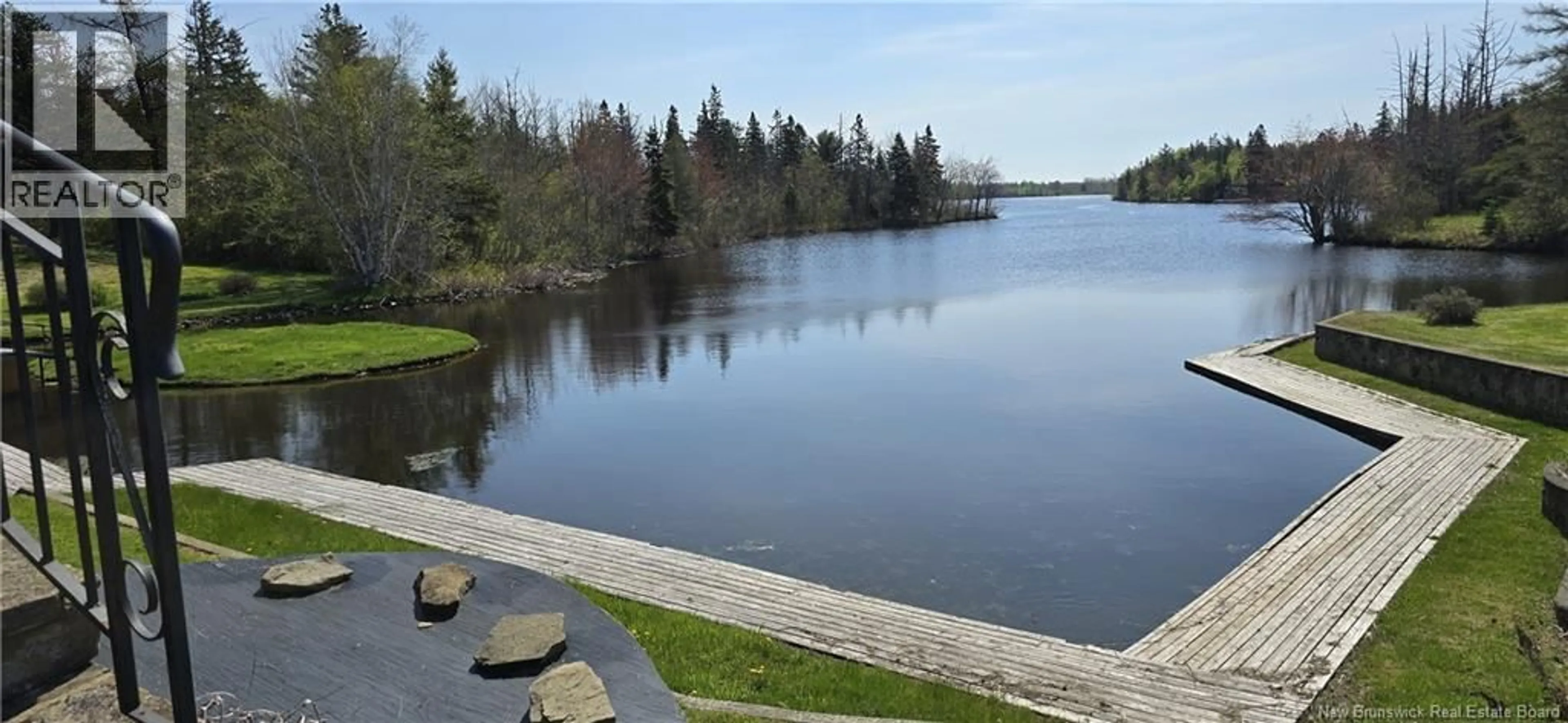 Patio, water/lake/river/ocean view for 11700 ROUTE 11, Pokemouche New Brunswick E8P1K4