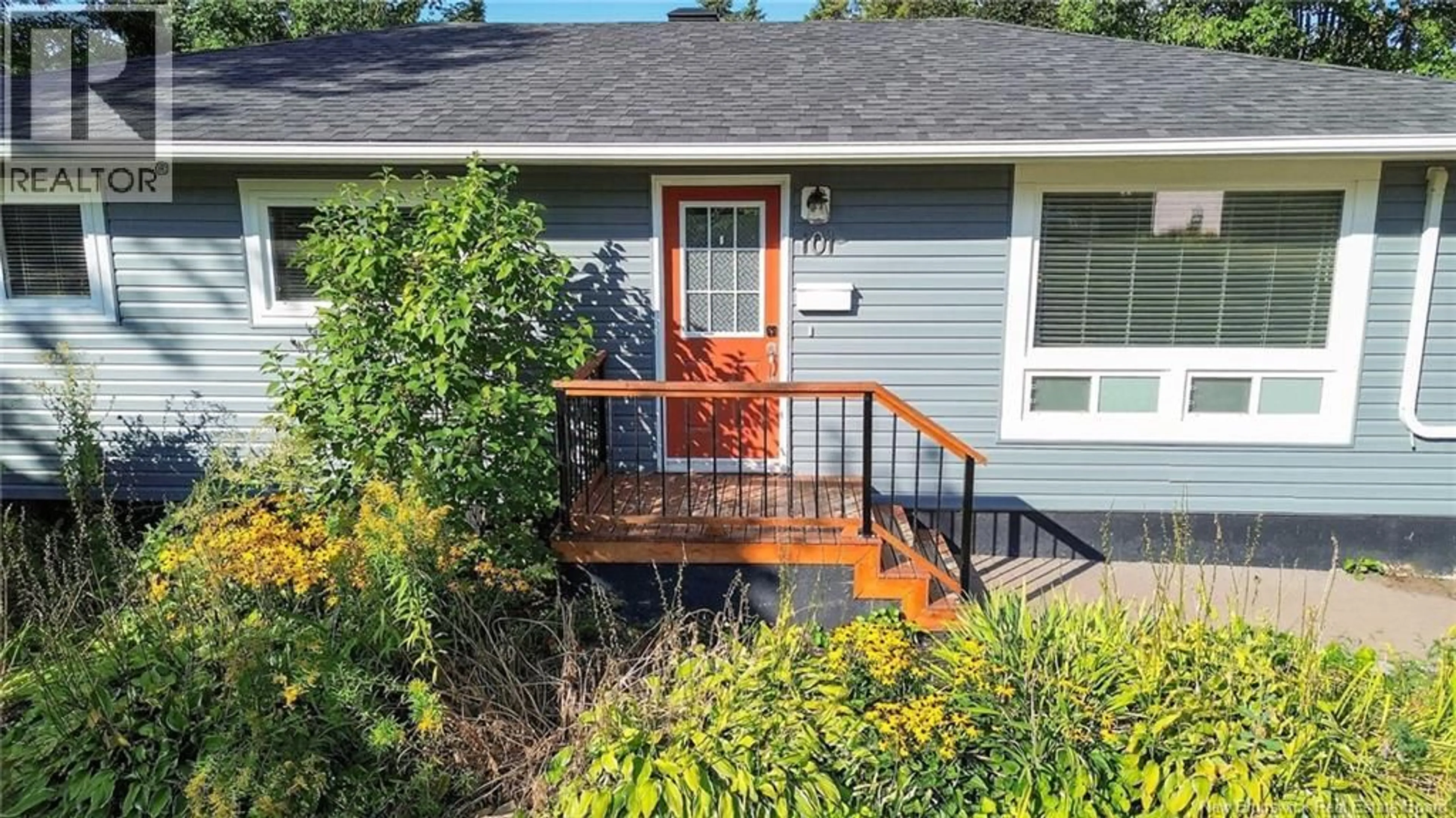 Home with vinyl exterior material, street for 101 WILSON ROAD, Riverview New Brunswick E1B2W3