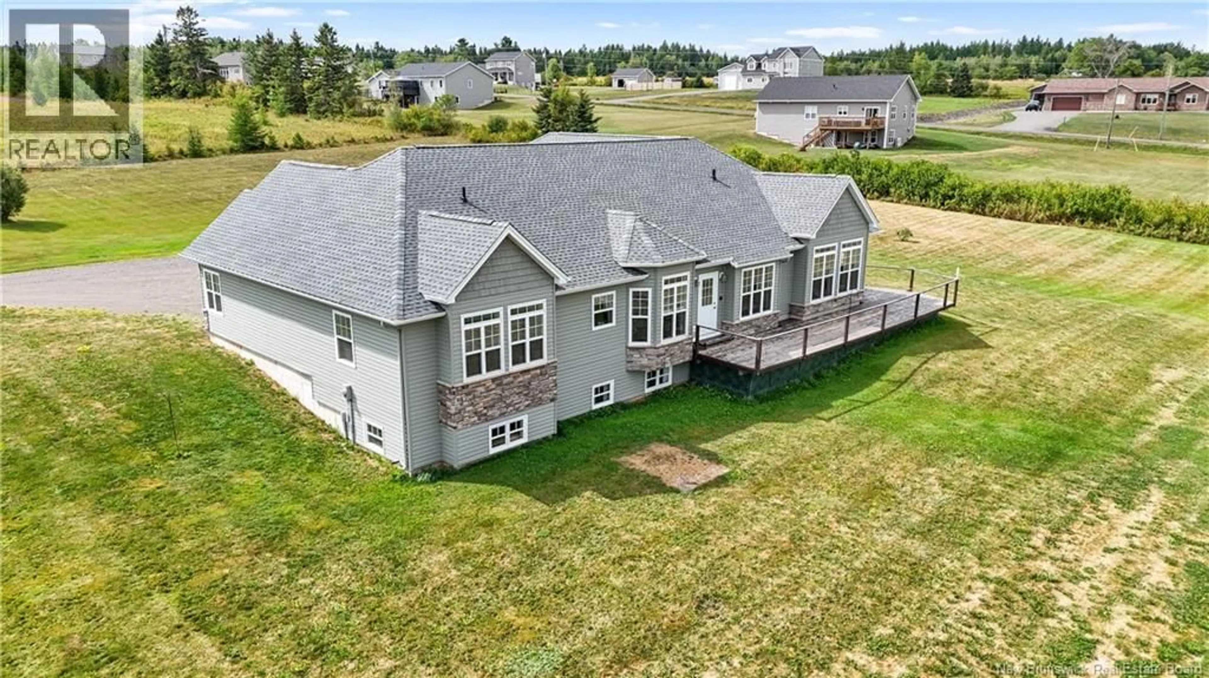 A pic from outside/outdoor area/front of a property/back of a property/a pic from drone, unknown for 10 BUNKER HILL DRIVE, Upper Coverdale New Brunswick E1J0C2