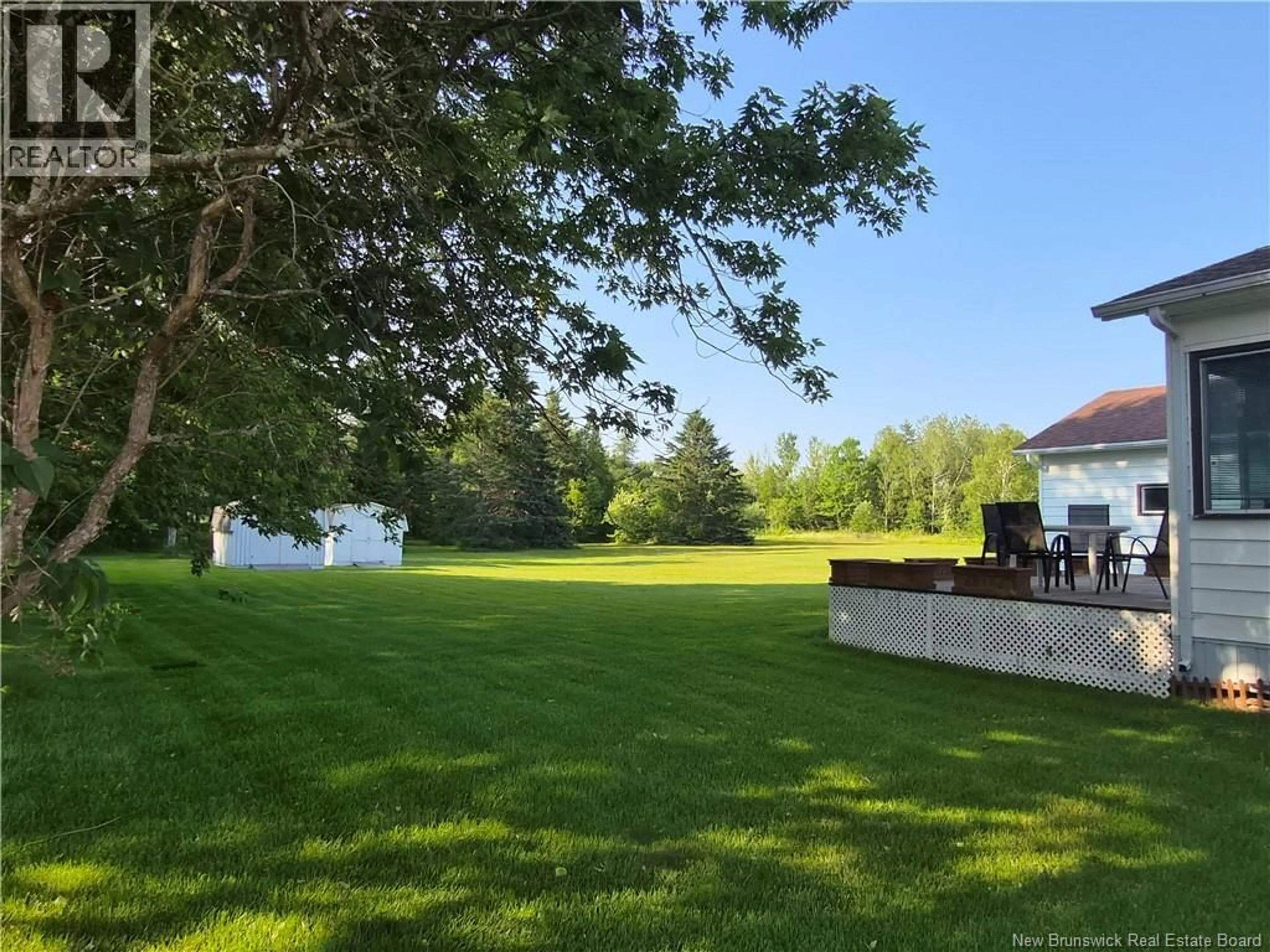A pic from outside/outdoor area/front of a property/back of a property/a pic from drone, water/lake/river/ocean view for 1147 RUE FONDATEURS RUE, Paquetville New Brunswick E8R1B3