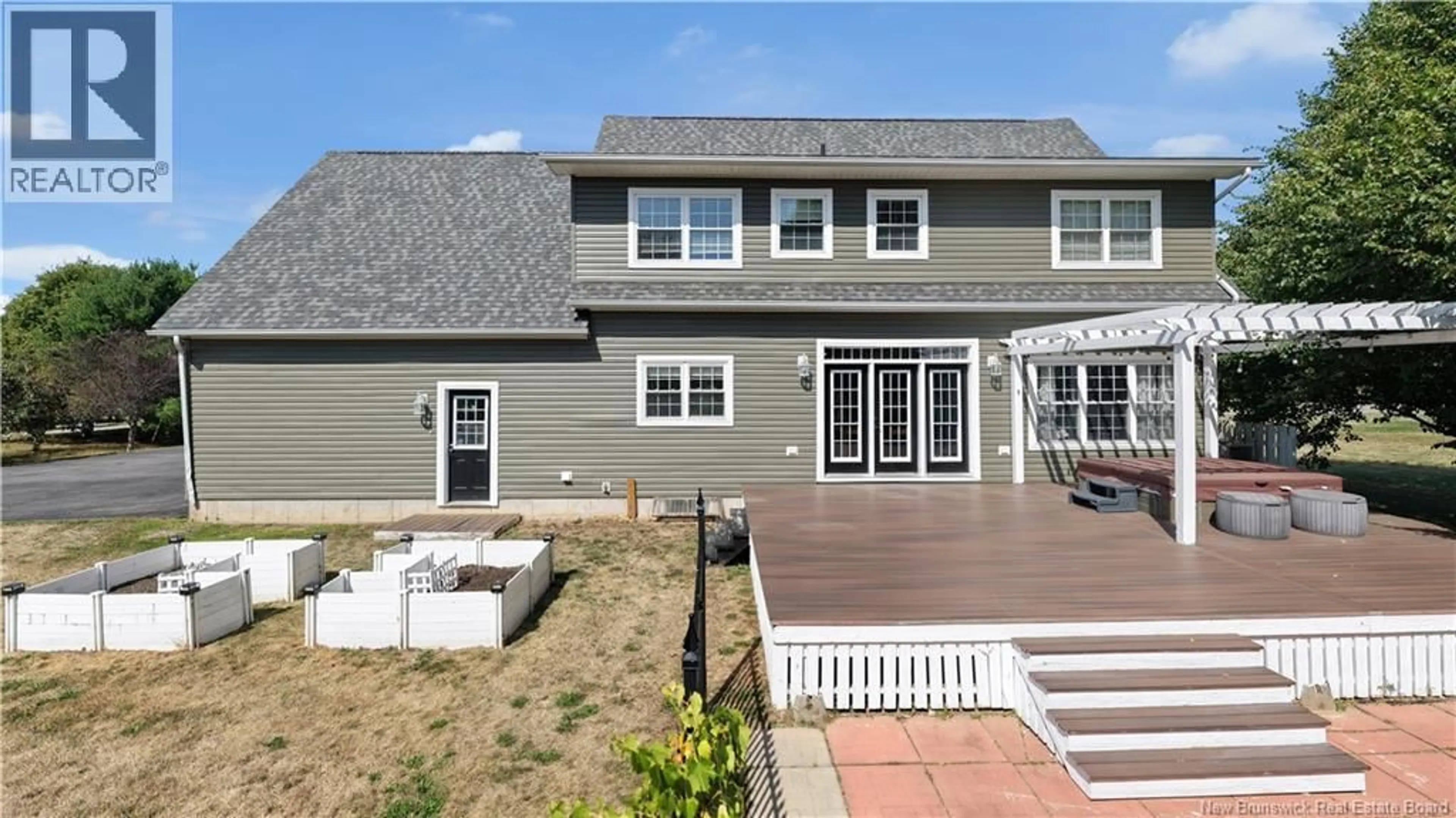 Home with vinyl exterior material, street for 7 MEREDITH DRIVE, Sussex Corner New Brunswick E4E2T8