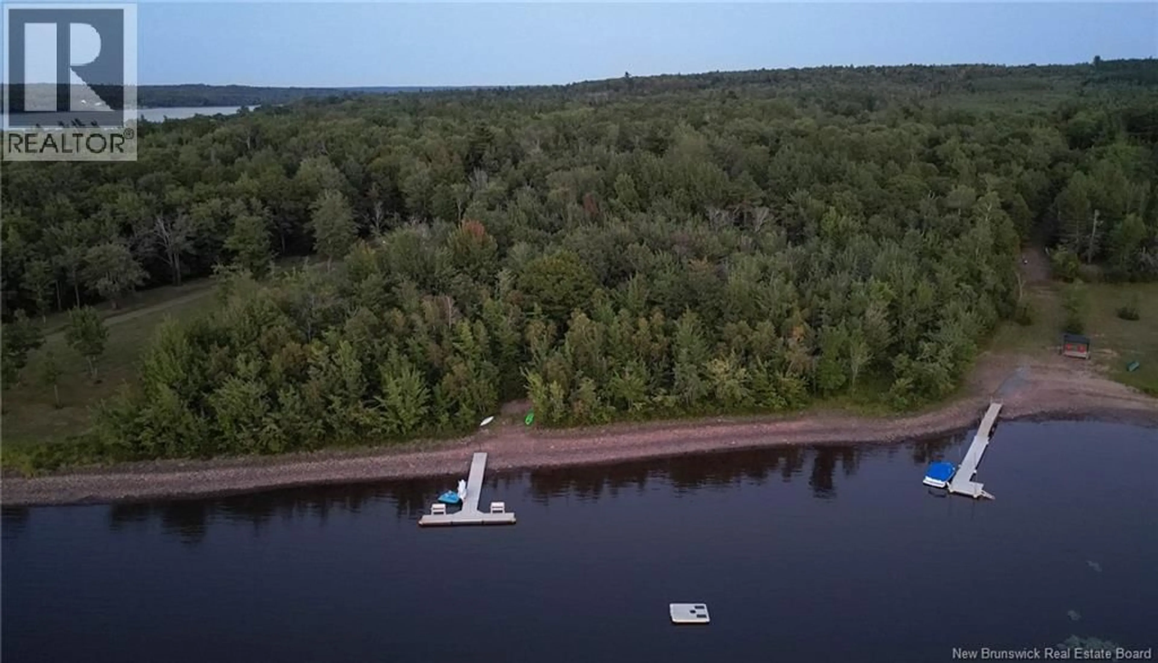 A pic from outside/outdoor area/front of a property/back of a property/a pic from drone, water/lake/river/ocean view for 1152 SCENIC NARROWS BOULEVARD, Cambridge-Narrows New Brunswick E4C2N2