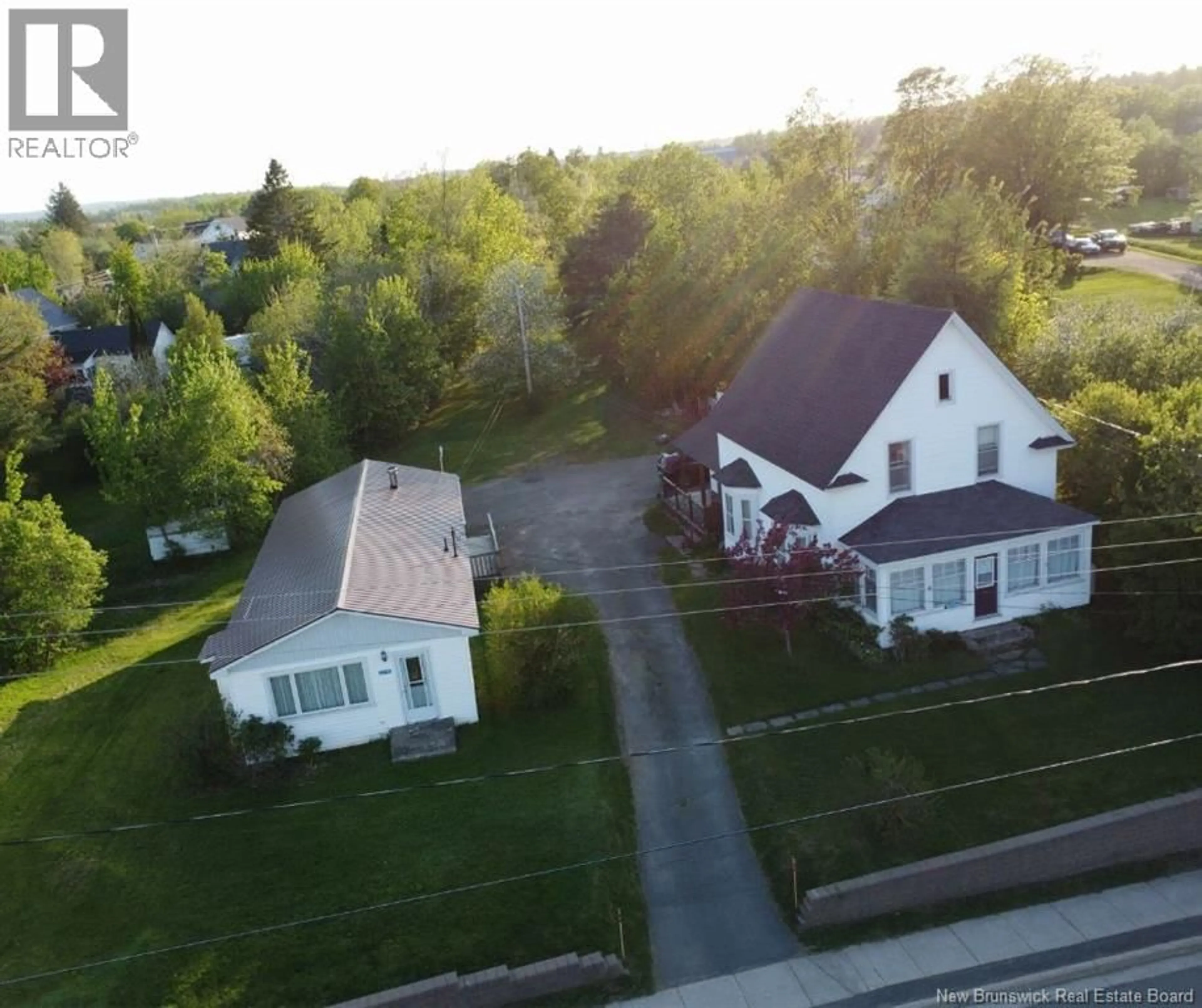 A pic from outside/outdoor area/front of a property/back of a property/a pic from drone, street for 2788-2790 MAIN STREET, Hillsborough New Brunswick E4H2Y4