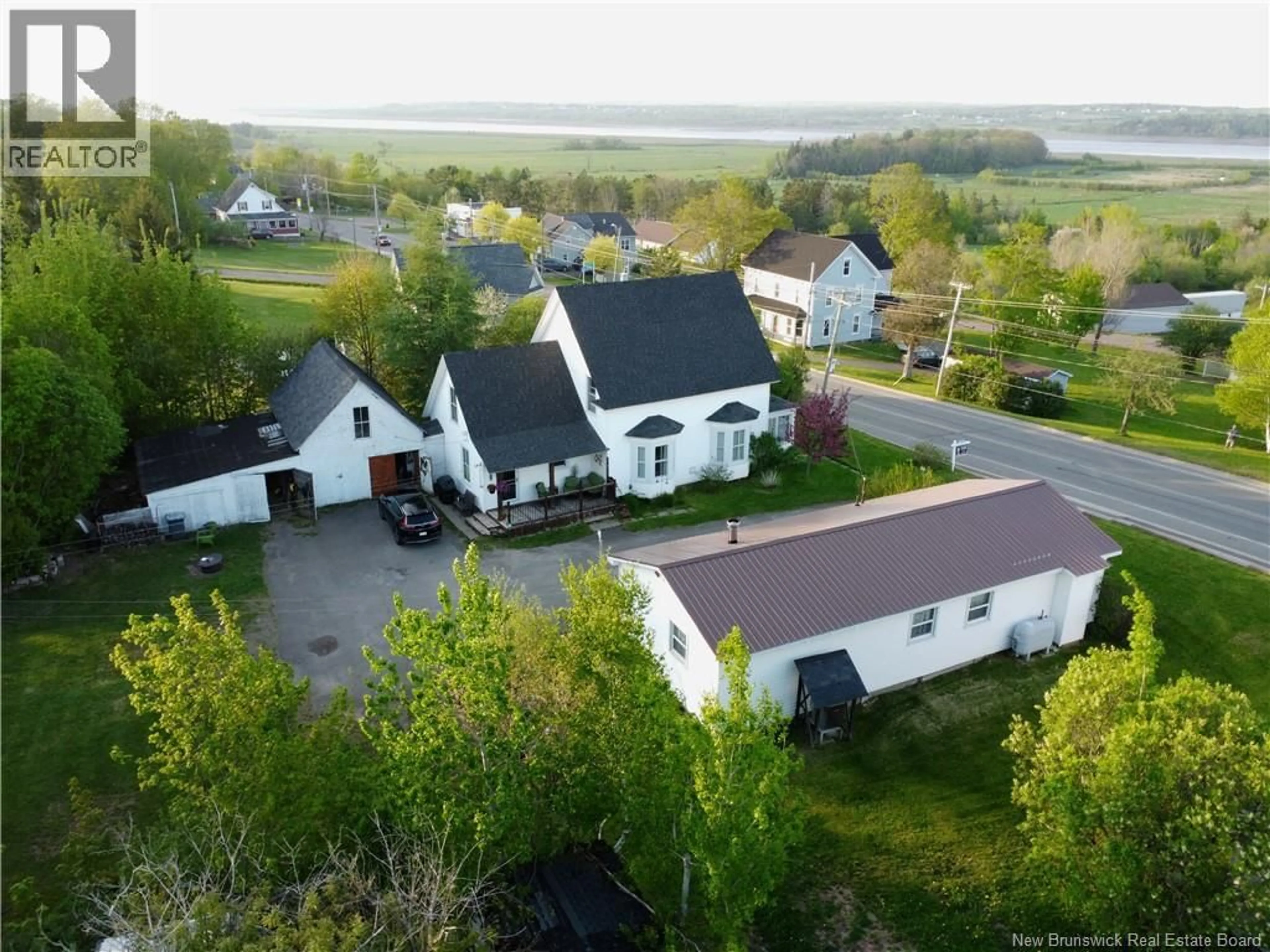 A pic from outside/outdoor area/front of a property/back of a property/a pic from drone, street for 2788-2790 MAIN STREET, Hillsborough New Brunswick E4H2Y4