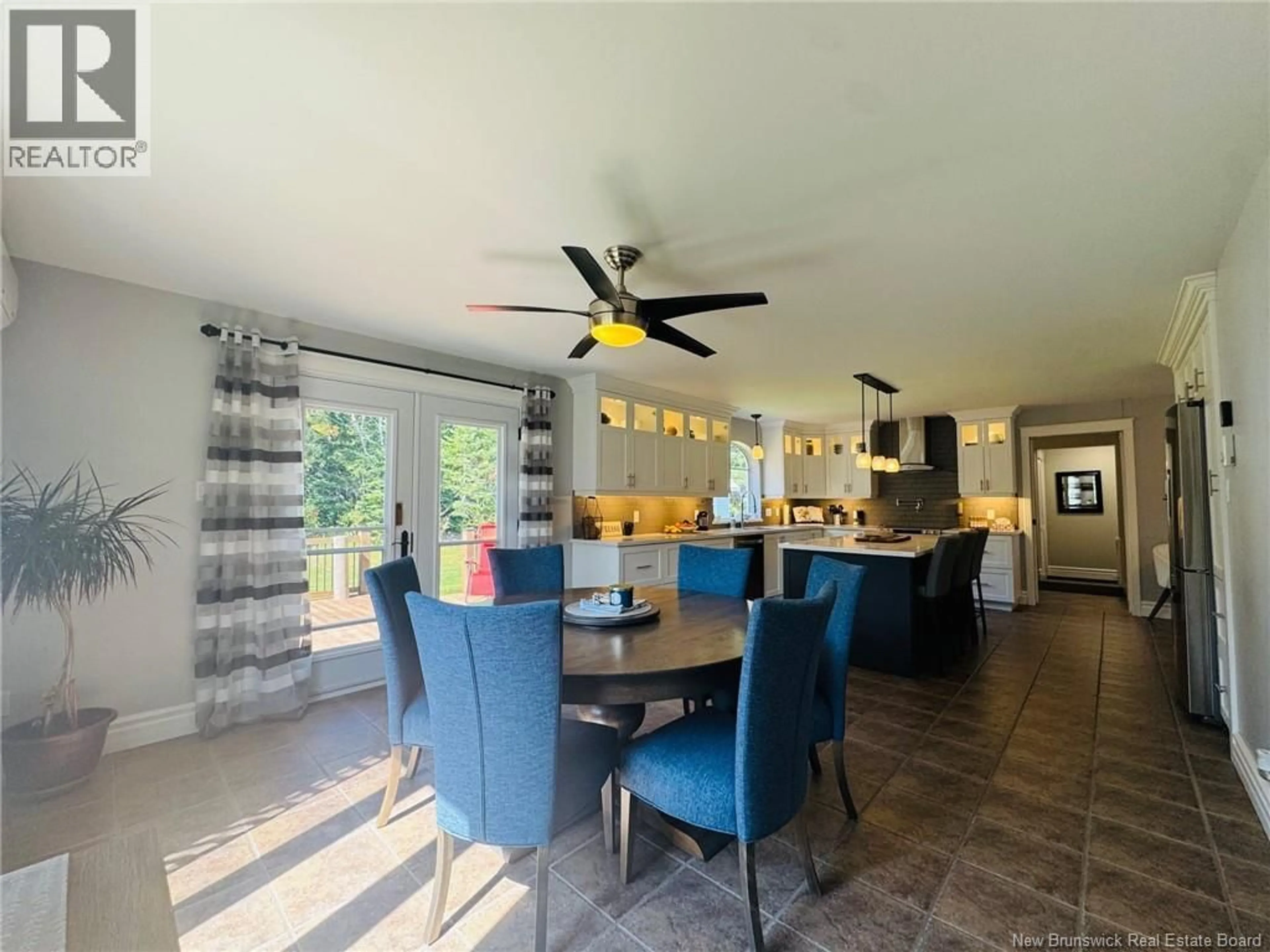 Open concept kitchen, ceramic/tile floor for 416 SANSOM STREET, Dalhousie New Brunswick E8C2L2