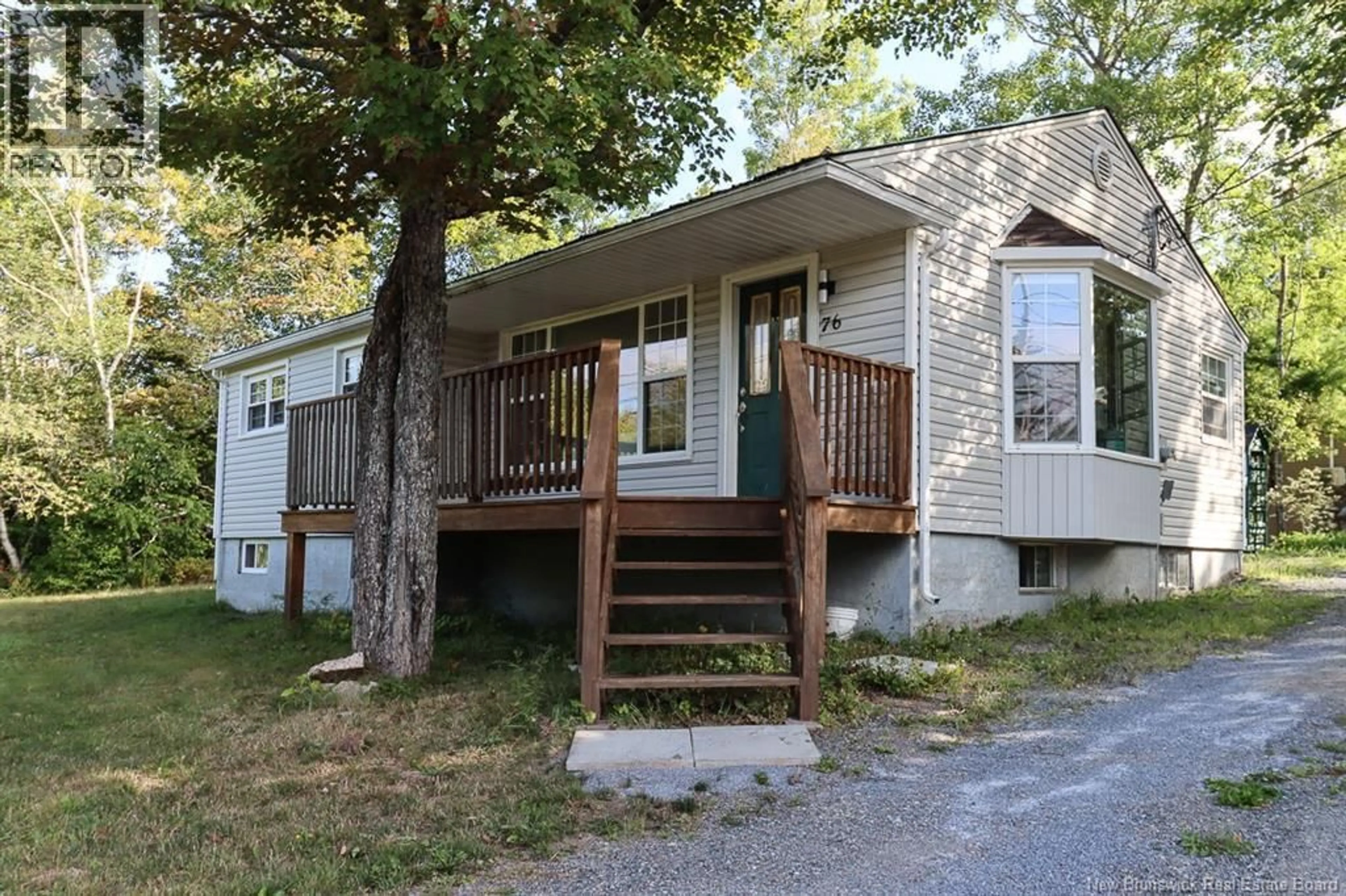 Home with vinyl exterior material, street for 76 INGLEWOOD DRIVE, Grand Bay-Westfield New Brunswick E5K2E2