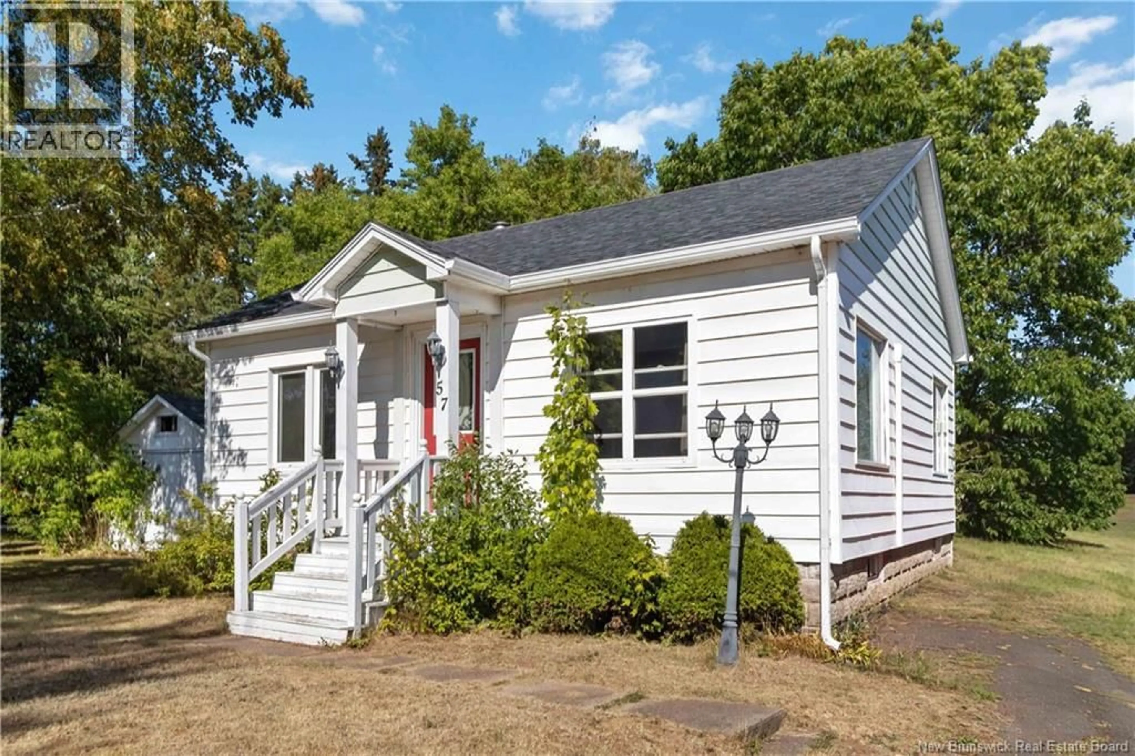 Home with vinyl exterior material, street for 57 SMITH STREET, Salisbury New Brunswick E4J2R9