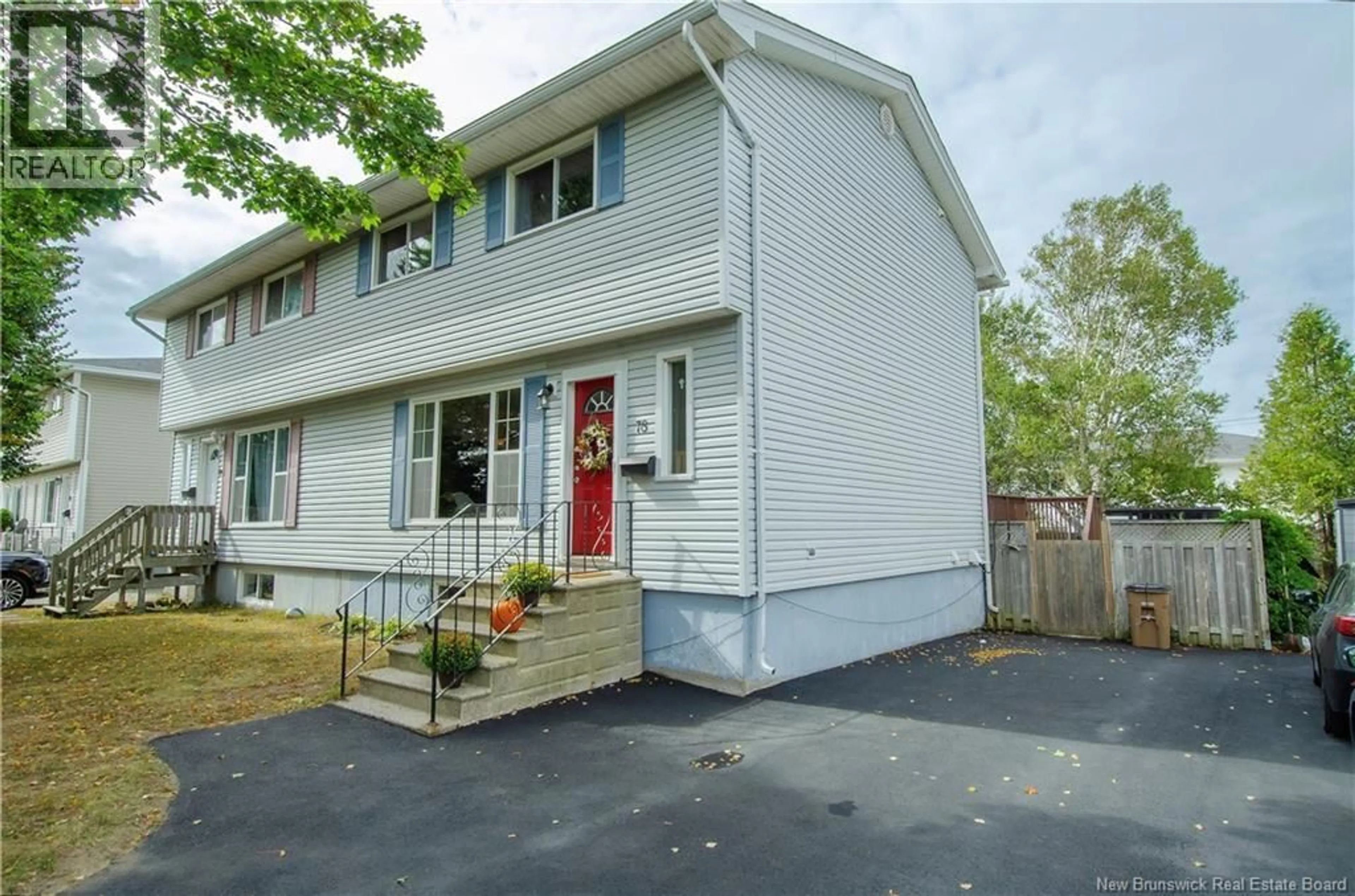 Home with vinyl exterior material, street for 78 DRESDEN AVENUE, Saint John New Brunswick E2J4B2