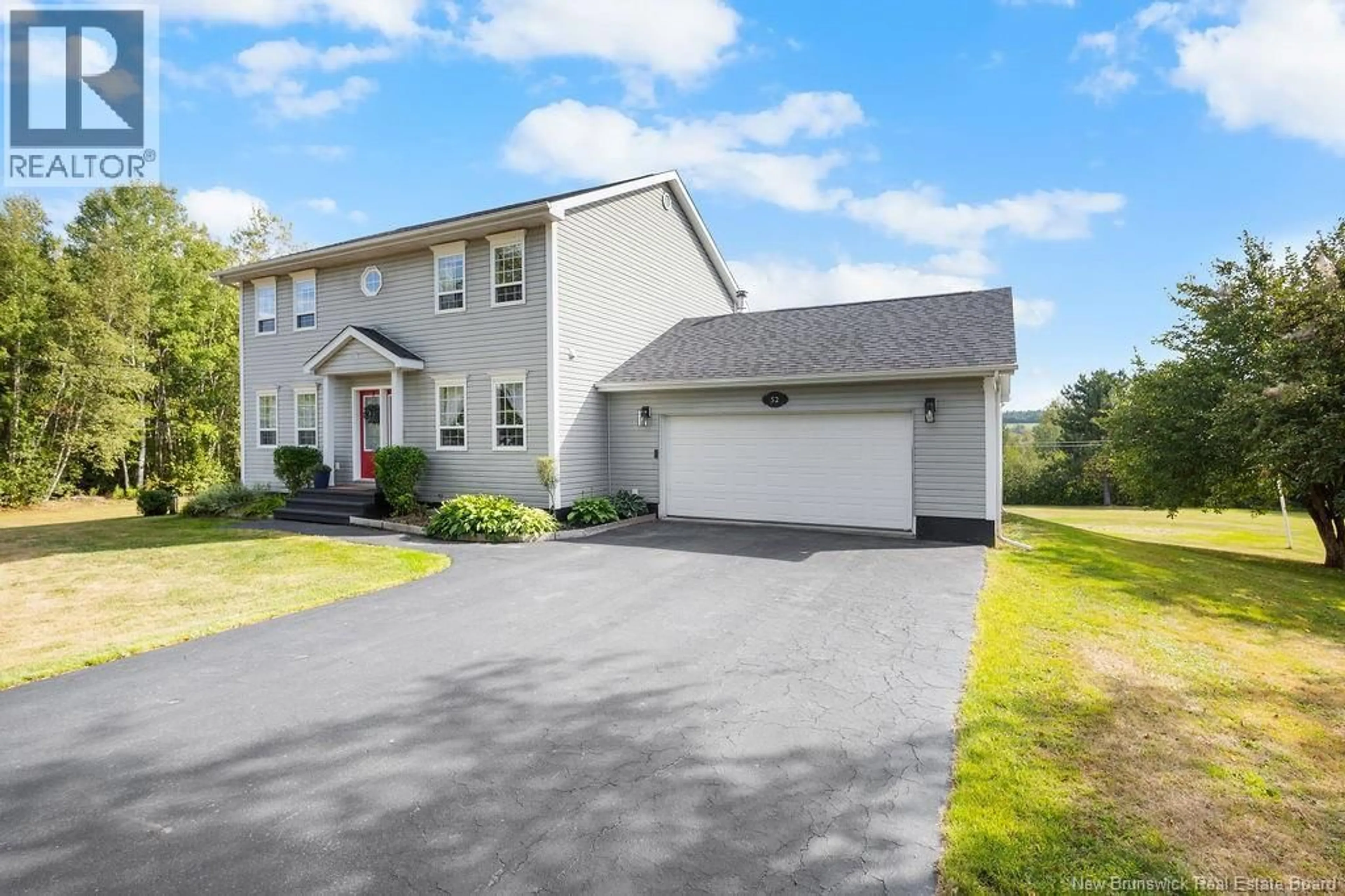 Home with vinyl exterior material, street for 52 FLETT CRESCENT, Strathadam New Brunswick E1V4H8