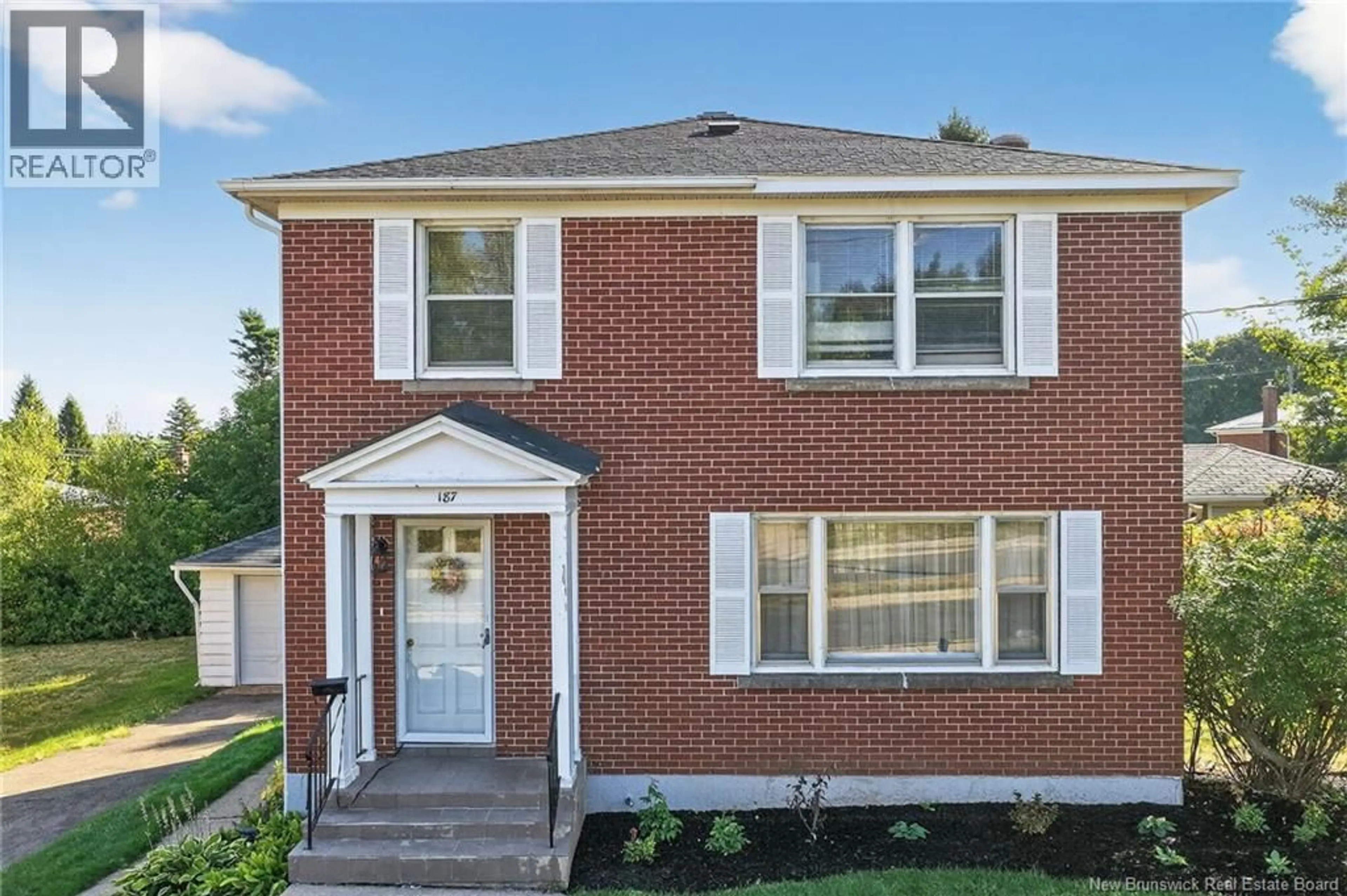 Home with brick exterior material, street for 187 MACBEATH AVENUE, Moncton New Brunswick E1C6Z9