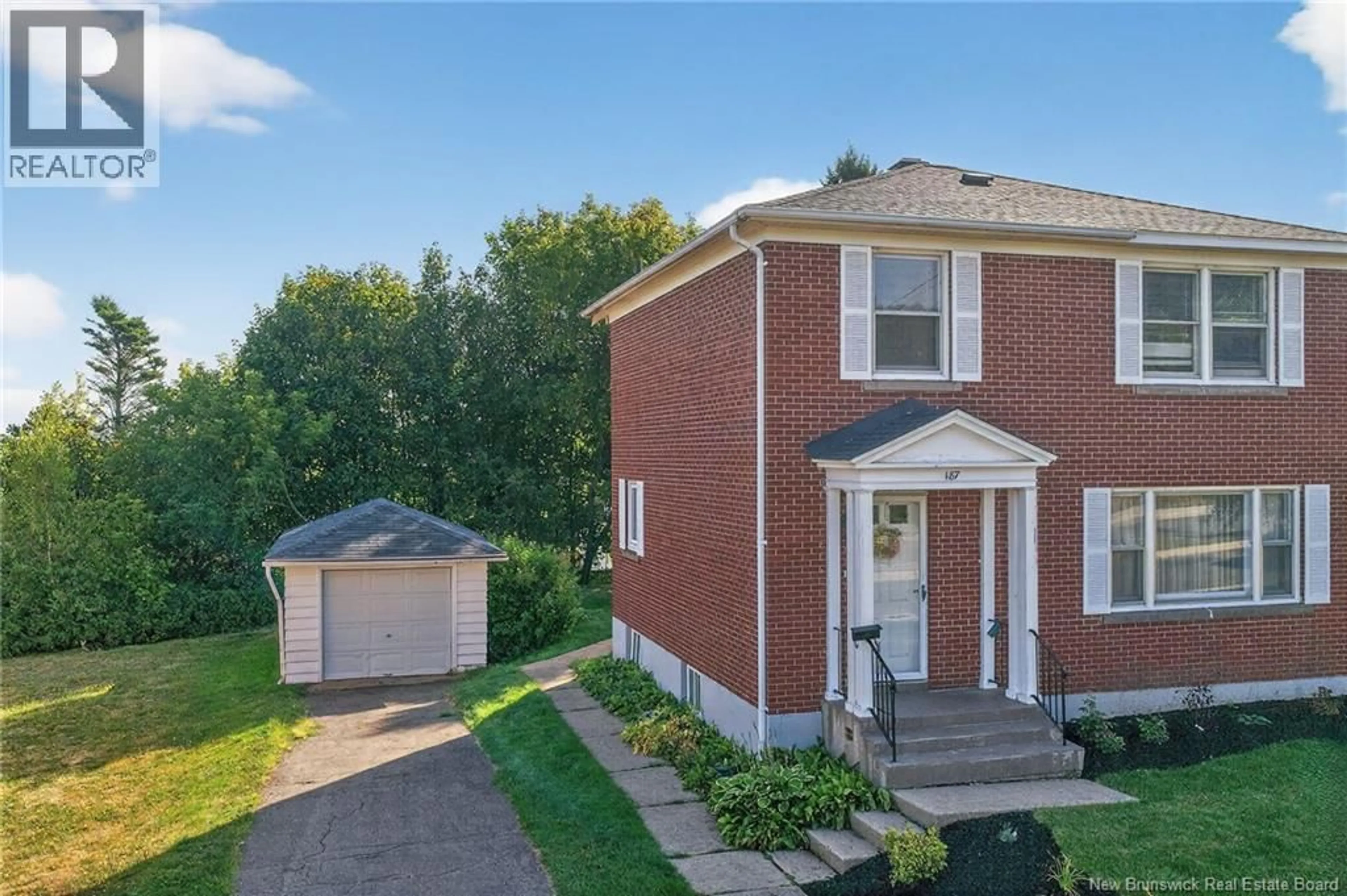Home with brick exterior material, street for 187 MACBEATH AVENUE, Moncton New Brunswick E1C6Z9