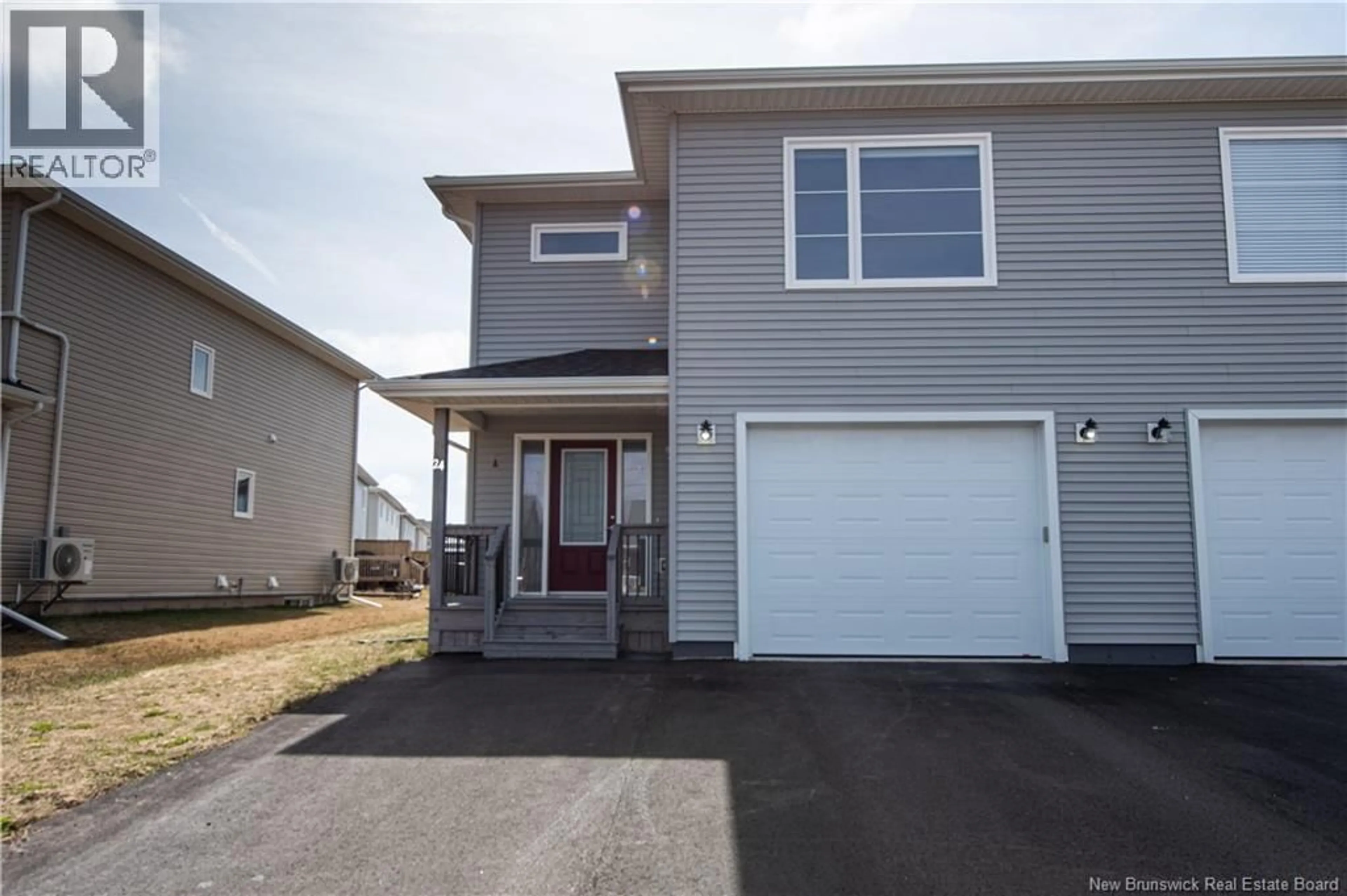 Home with vinyl exterior material, street for 24 SATLEVILLE, Riverview New Brunswick E1B0W2
