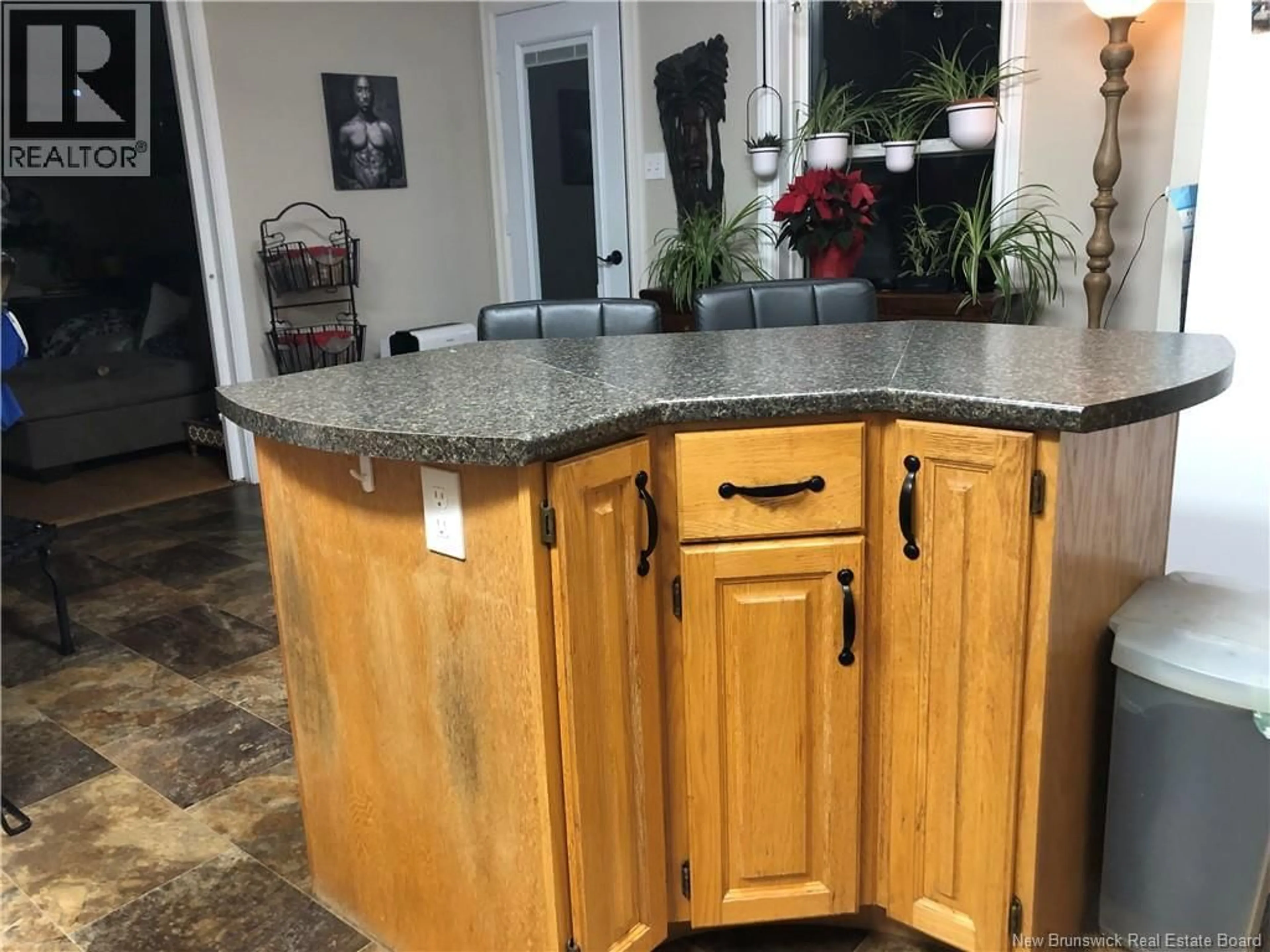 Open concept kitchen, ceramic/tile floor for 17 ANEMONE STREET, Moncton New Brunswick E1H2J1