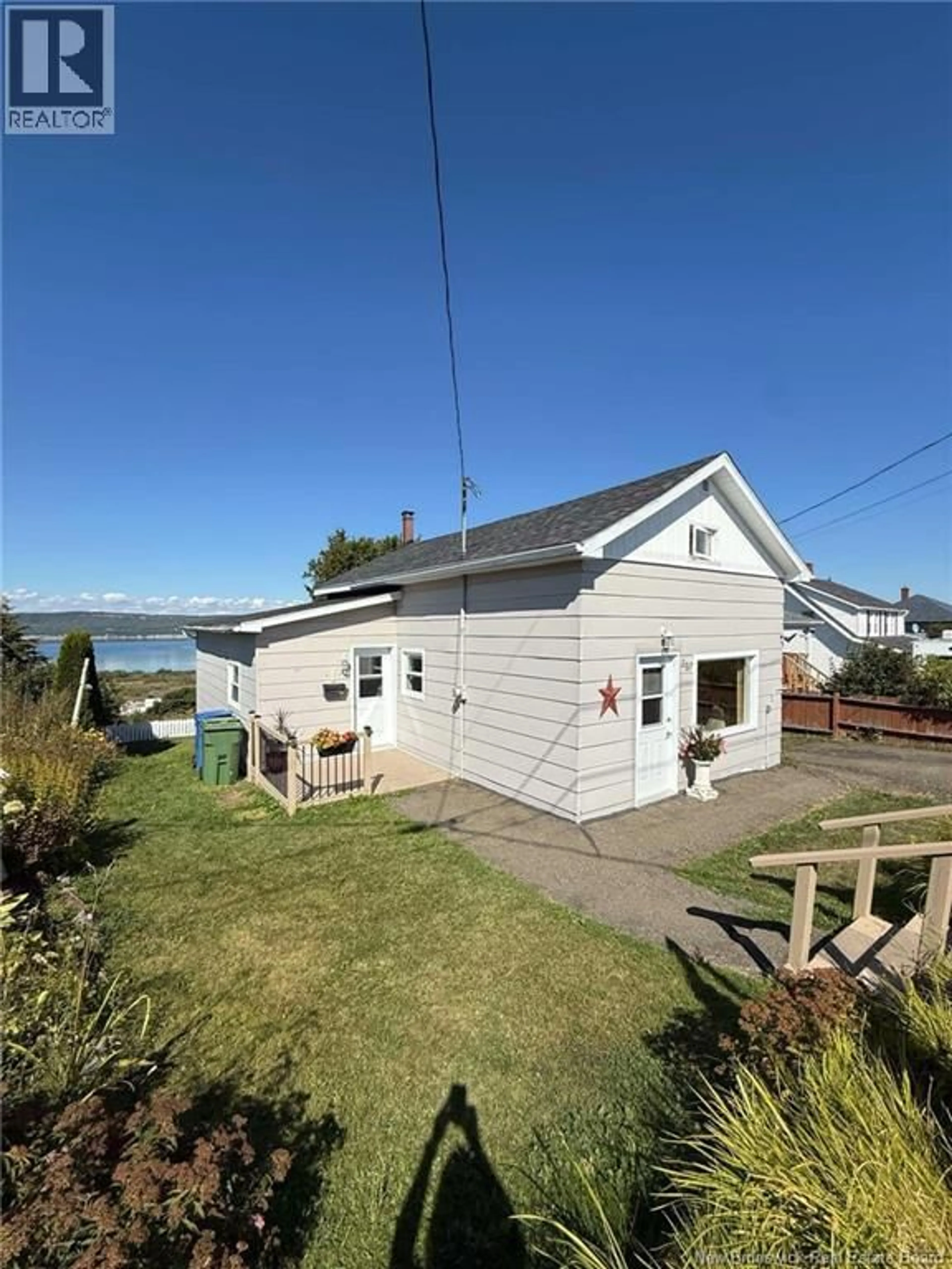 A pic from outside/outdoor area/front of a property/back of a property/a pic from drone, water/lake/river/ocean view for 397 SANSOM STREET, Dalhousie New Brunswick E8C2L4