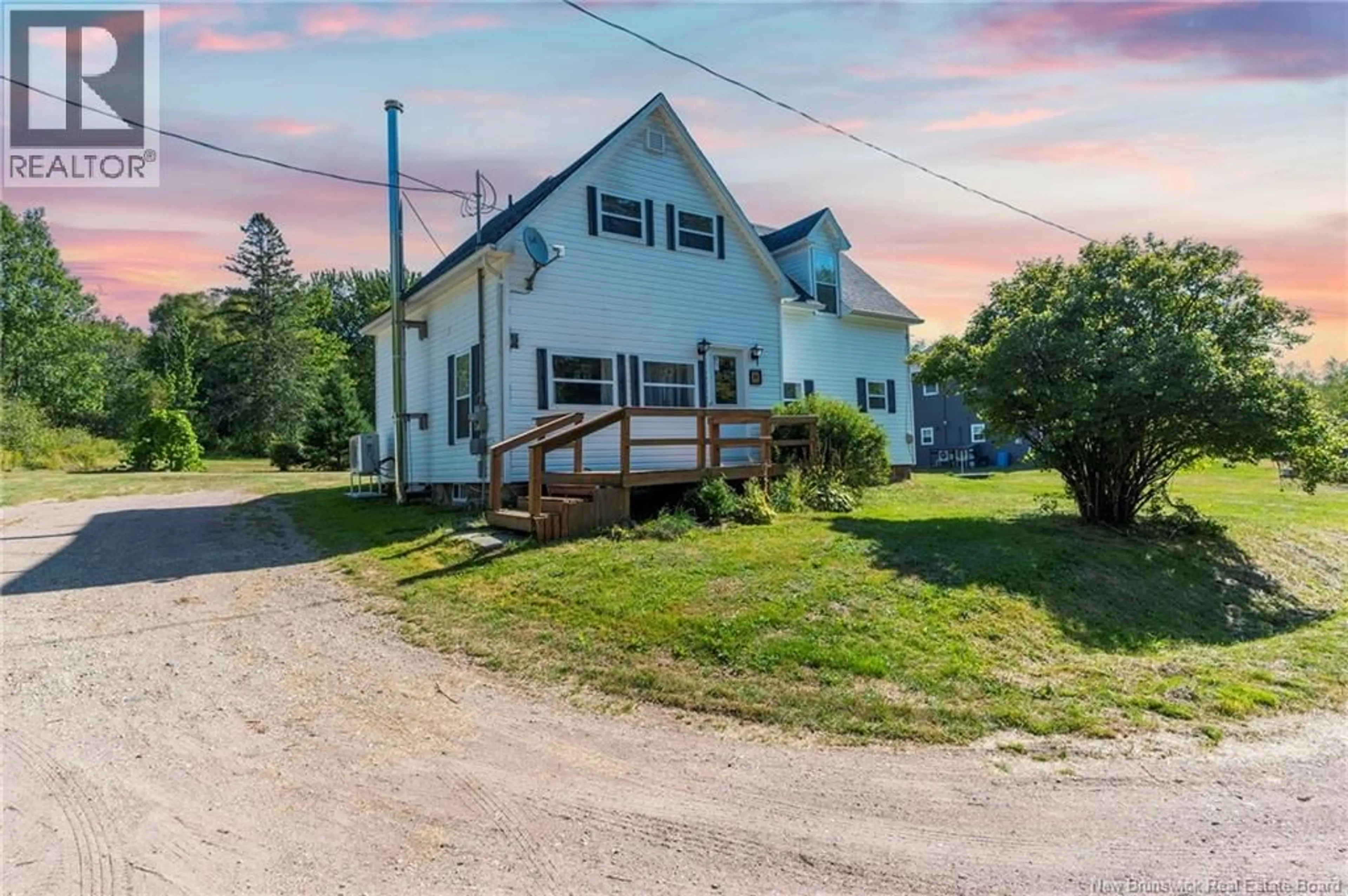 A pic from outside/outdoor area/front of a property/back of a property/a pic from drone, street for 34 DOBSON ROAD, Memramcook New Brunswick E4K2E8