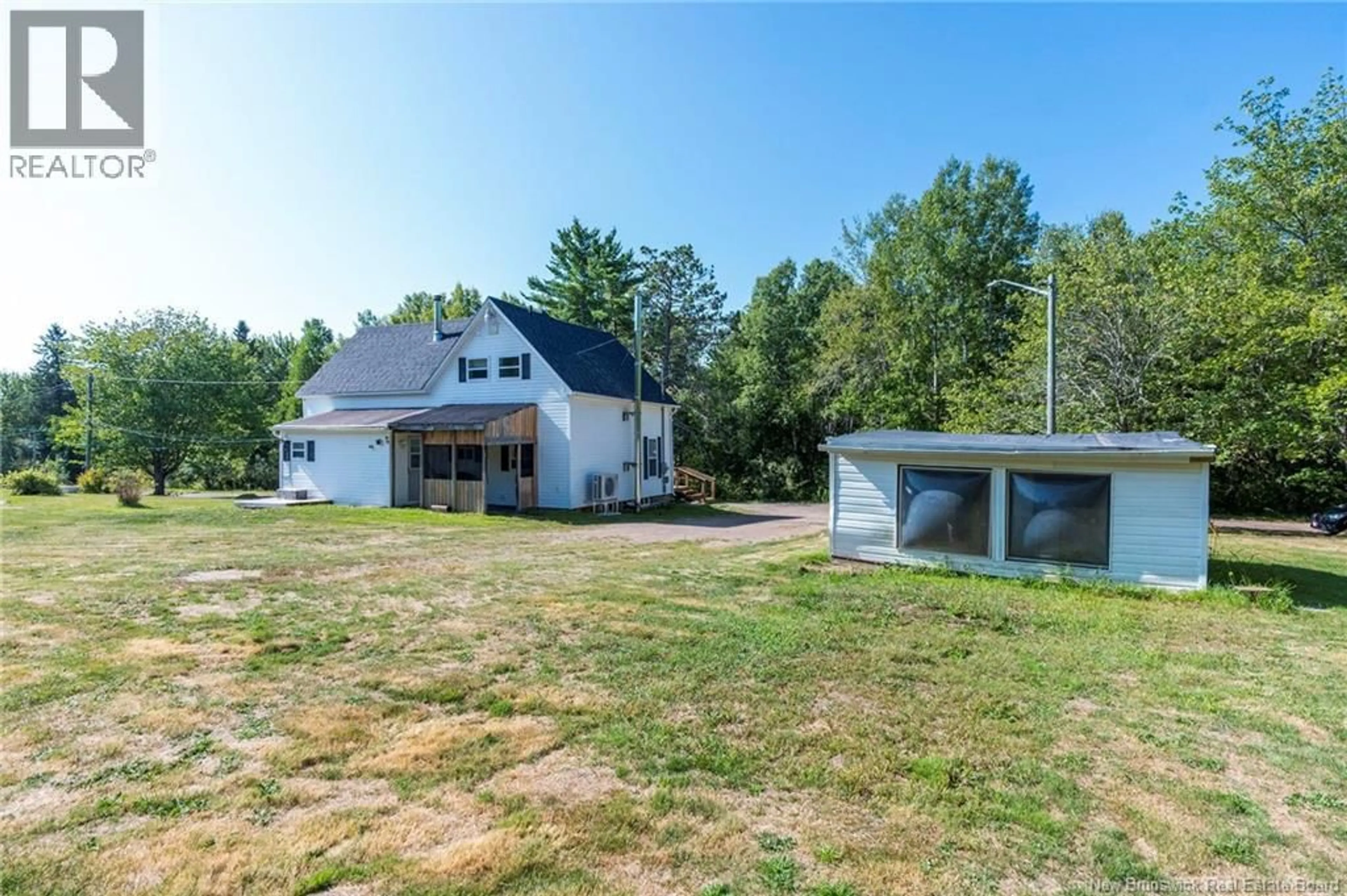 A pic from outside/outdoor area/front of a property/back of a property/a pic from drone, unknown for 34 DOBSON ROAD, Memramcook New Brunswick E4K2E8
