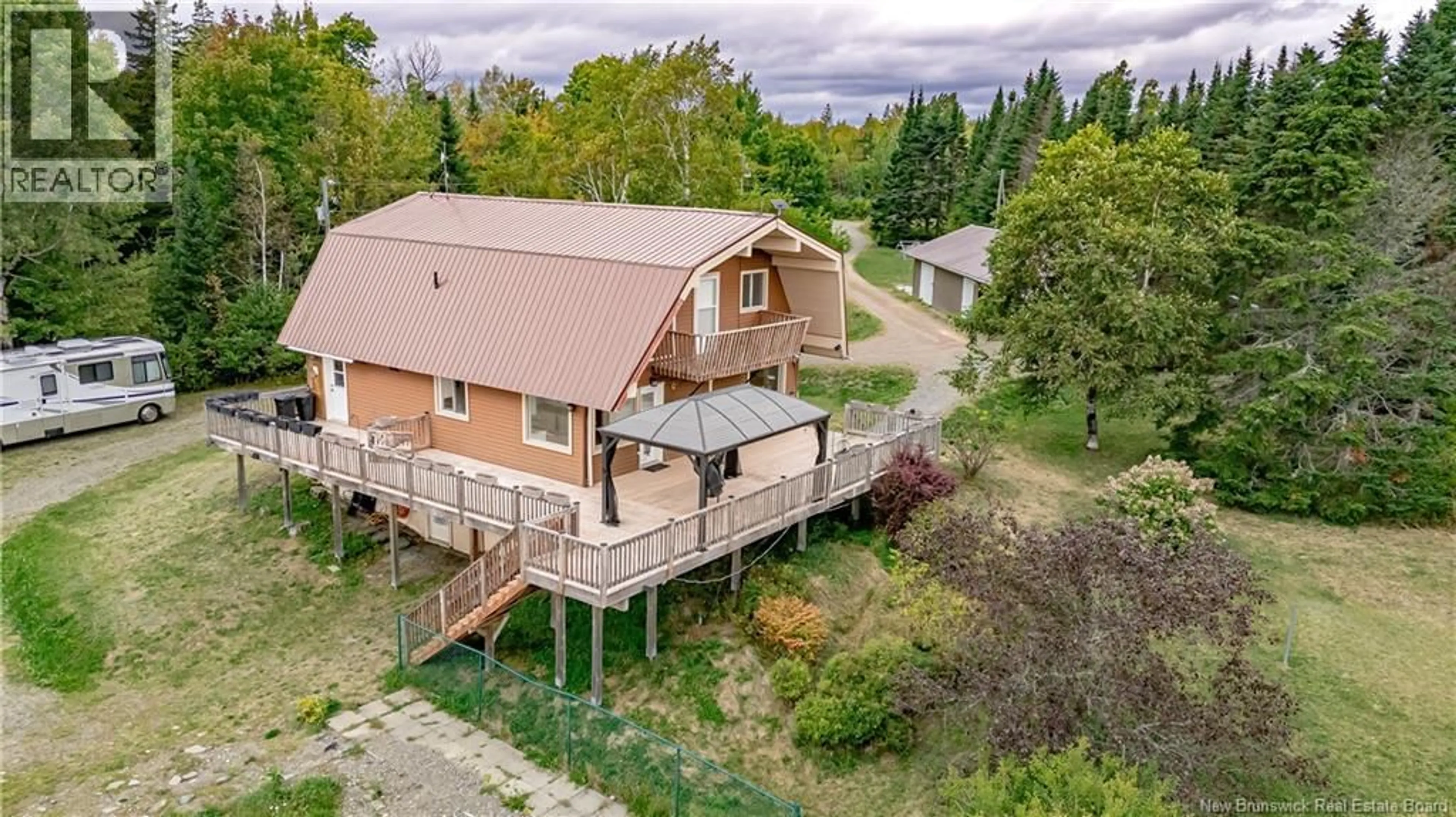 A pic from outside/outdoor area/front of a property/back of a property/a pic from drone, unknown for 378 BRIGHTON CROSS RD, East Brighton New Brunswick E7P2J5