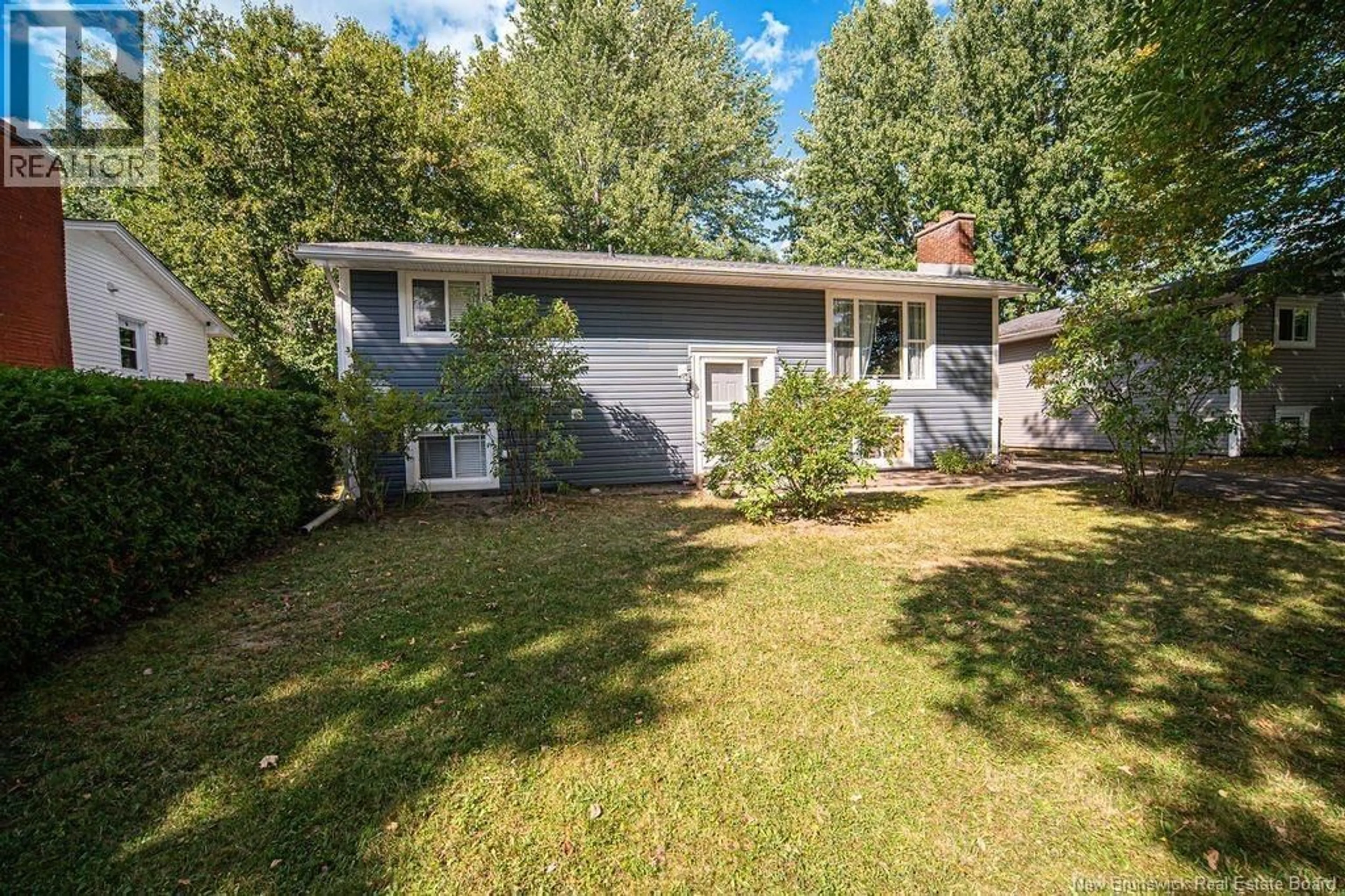Home with vinyl exterior material, street for 153 HILDEBRAND CRESCENT, Fredericton New Brunswick E3A4W8