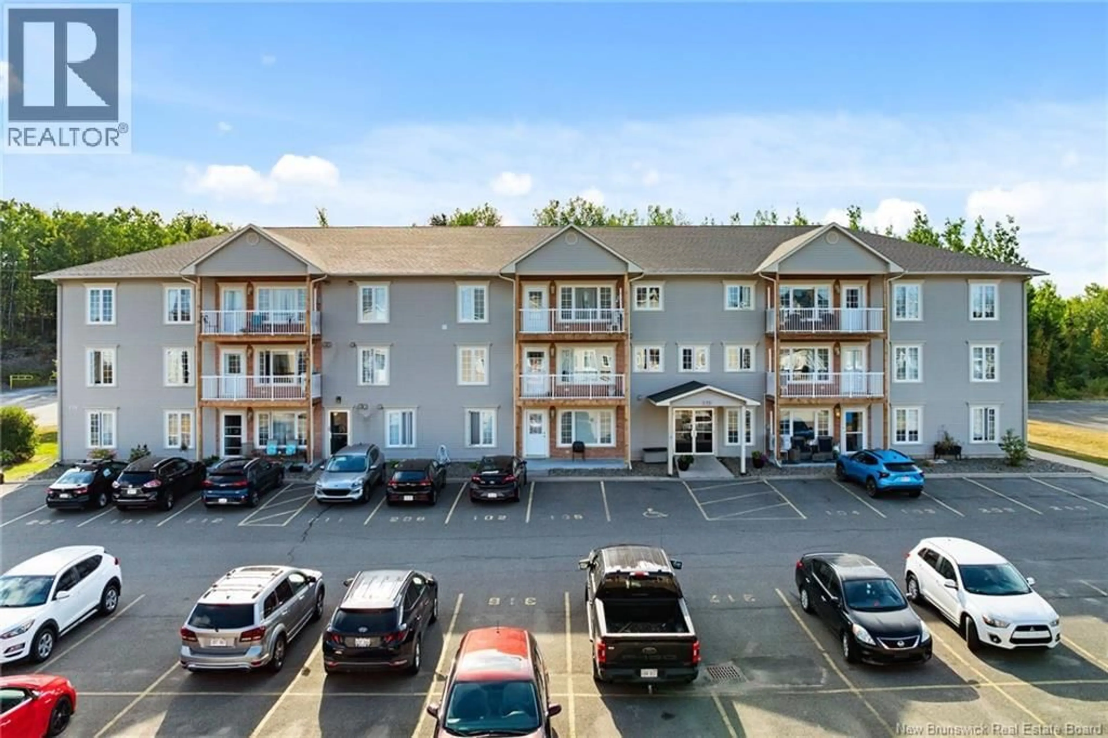 A pic from outside/outdoor area/front of a property/back of a property/a pic from drone, unknown for 207 - 170 VALCOUR DRIVE, Fredericton New Brunswick E3C0C9