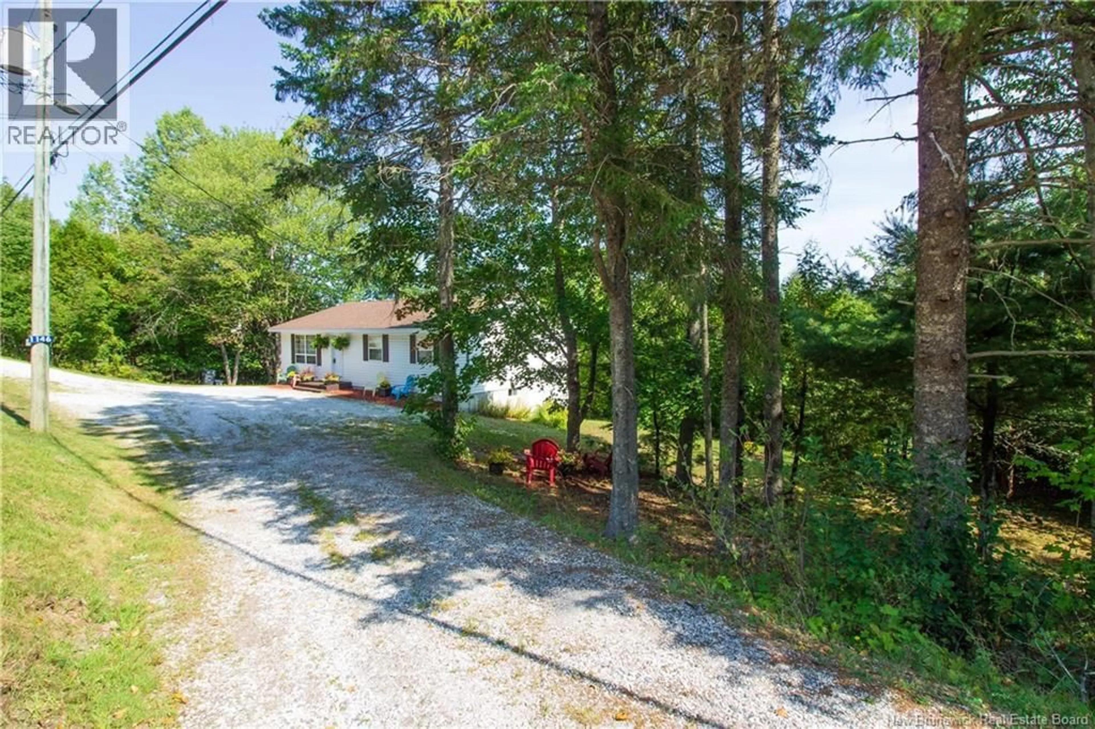 A pic from outside/outdoor area/front of a property/back of a property/a pic from drone, unknown for 1146 860 ROUTE, Smithtown New Brunswick E5N4A3