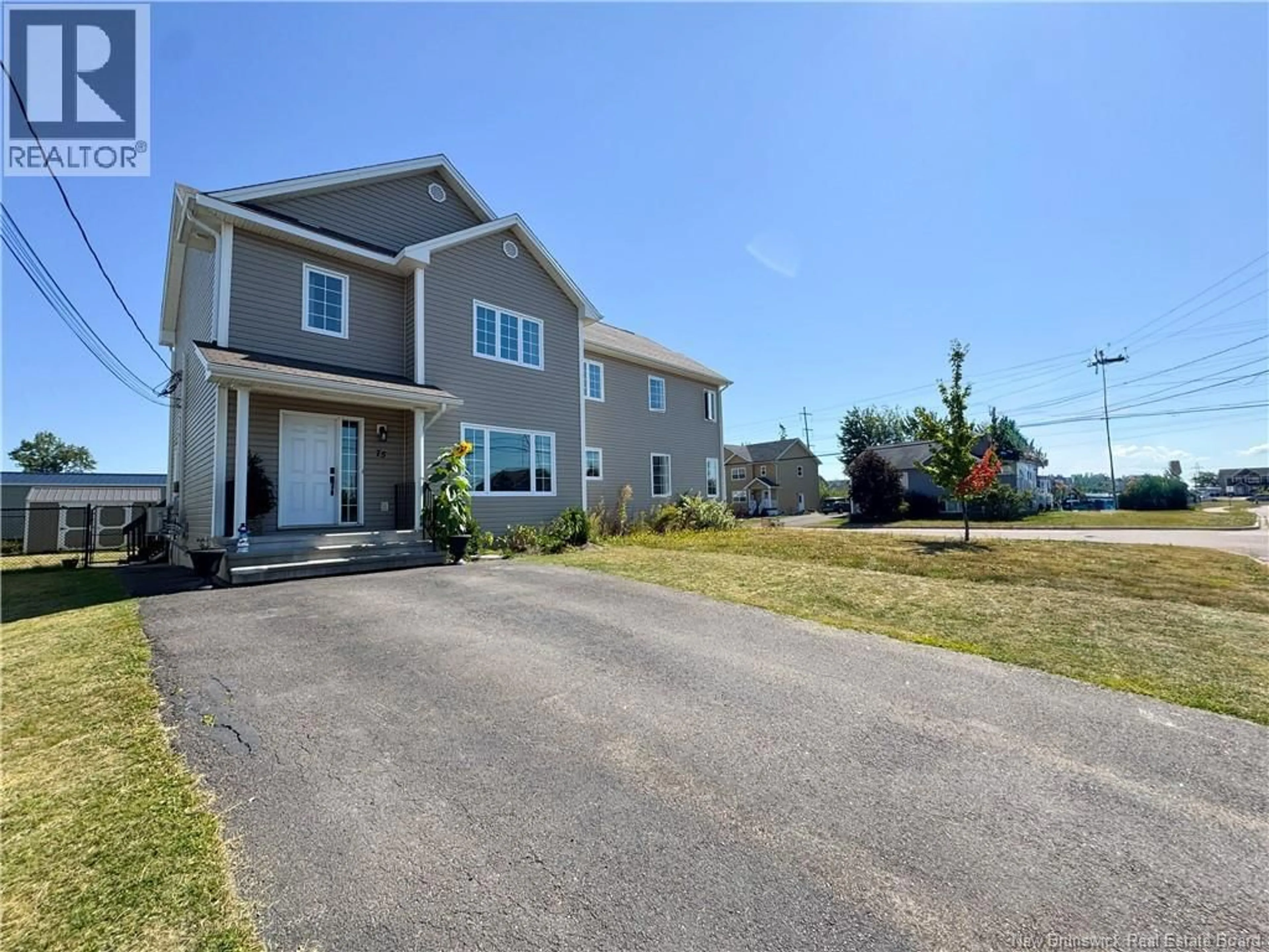 Home with vinyl exterior material, water/lake/river/ocean view for 75 BIRCHFIELD STREET, Moncton New Brunswick E1G0W8