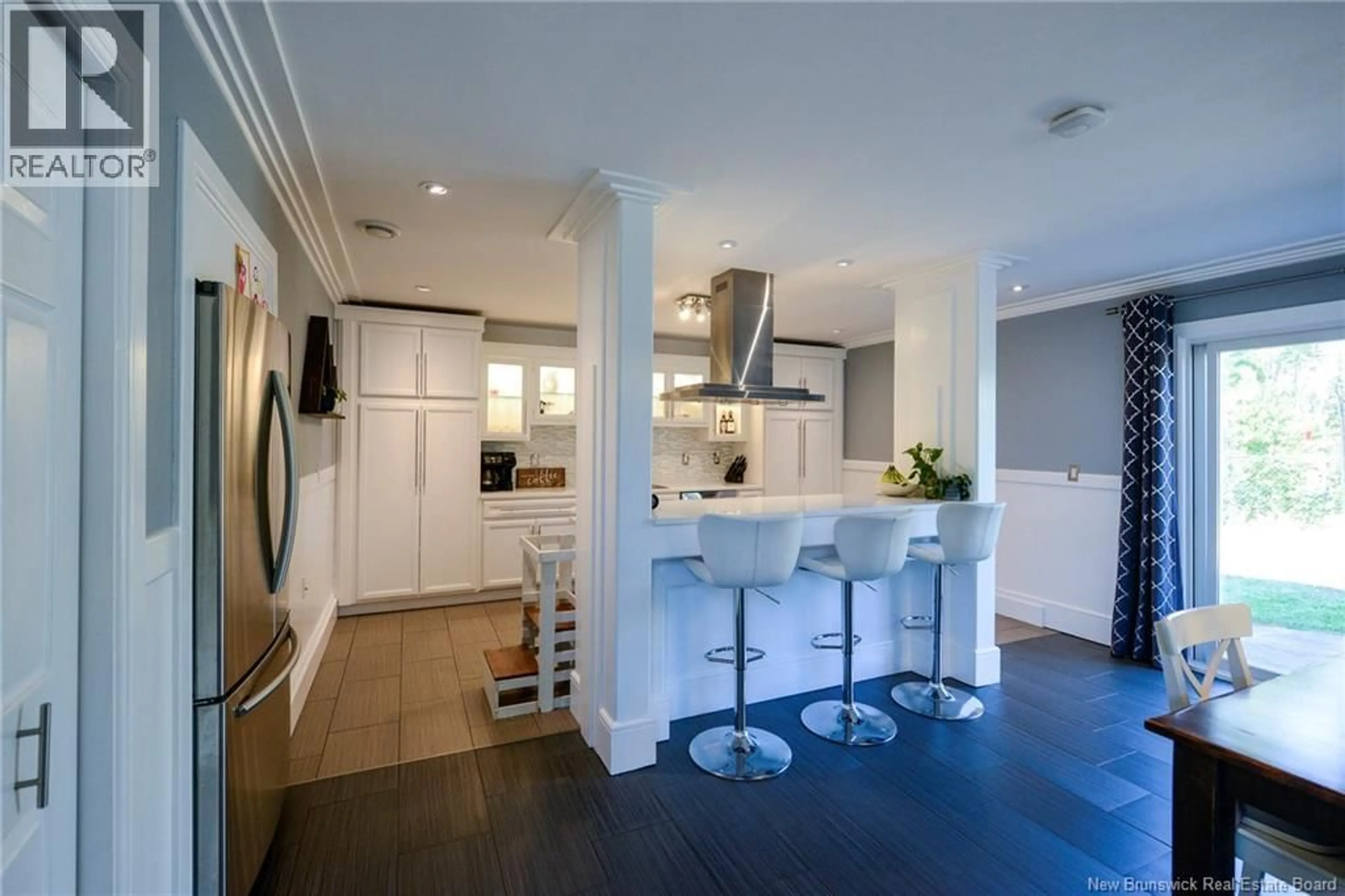 Open concept kitchen, ceramic/tile floor for 97 845 ROUTE, Hampton New Brunswick E5N7T6