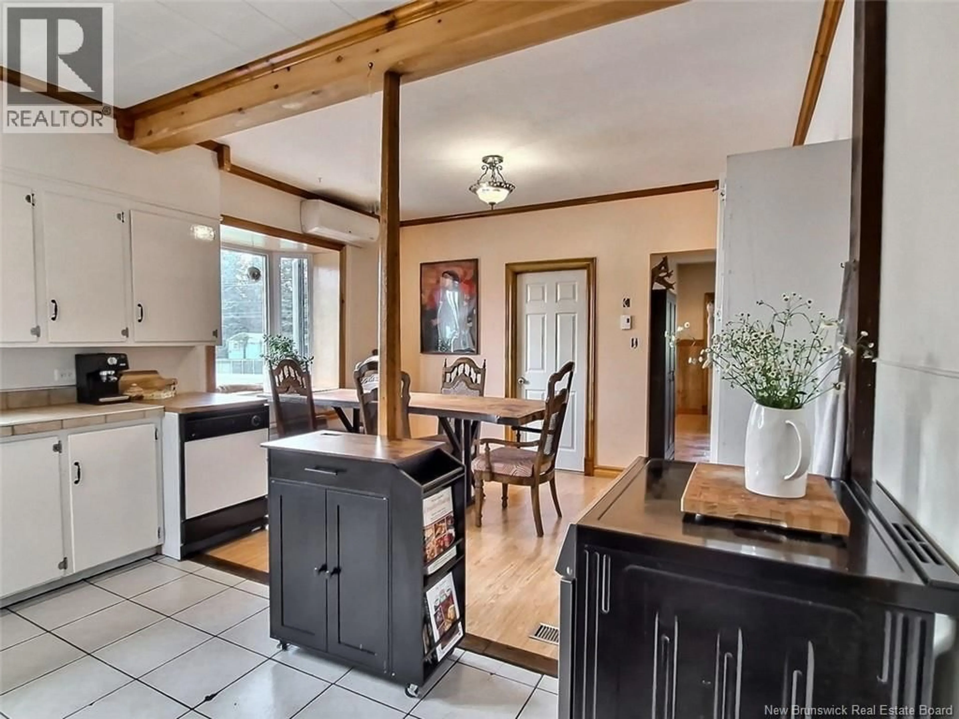 Open concept kitchen, ceramic/tile floor for 985 BAISLEY ROAD, Saint-Jacques New Brunswick E7B2A1