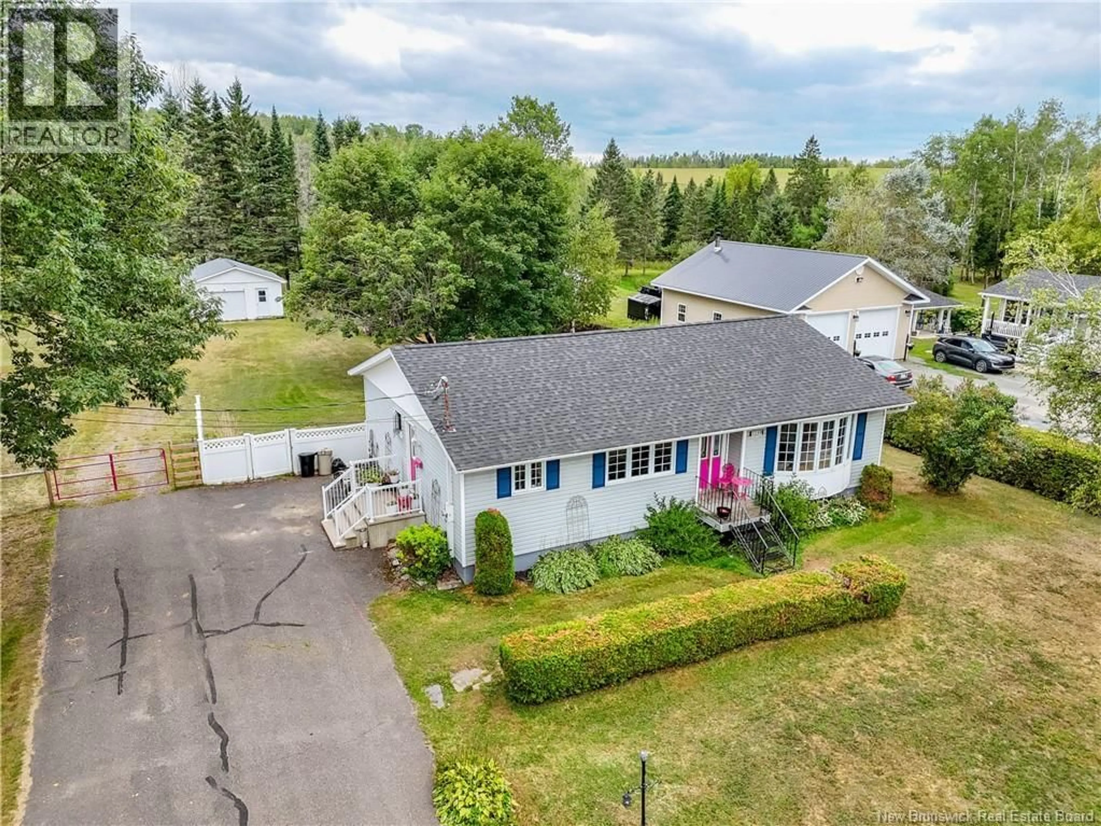 A pic from outside/outdoor area/front of a property/back of a property/a pic from drone, unknown for 3259 ROUTE 585, Newbridge New Brunswick E7N1K2