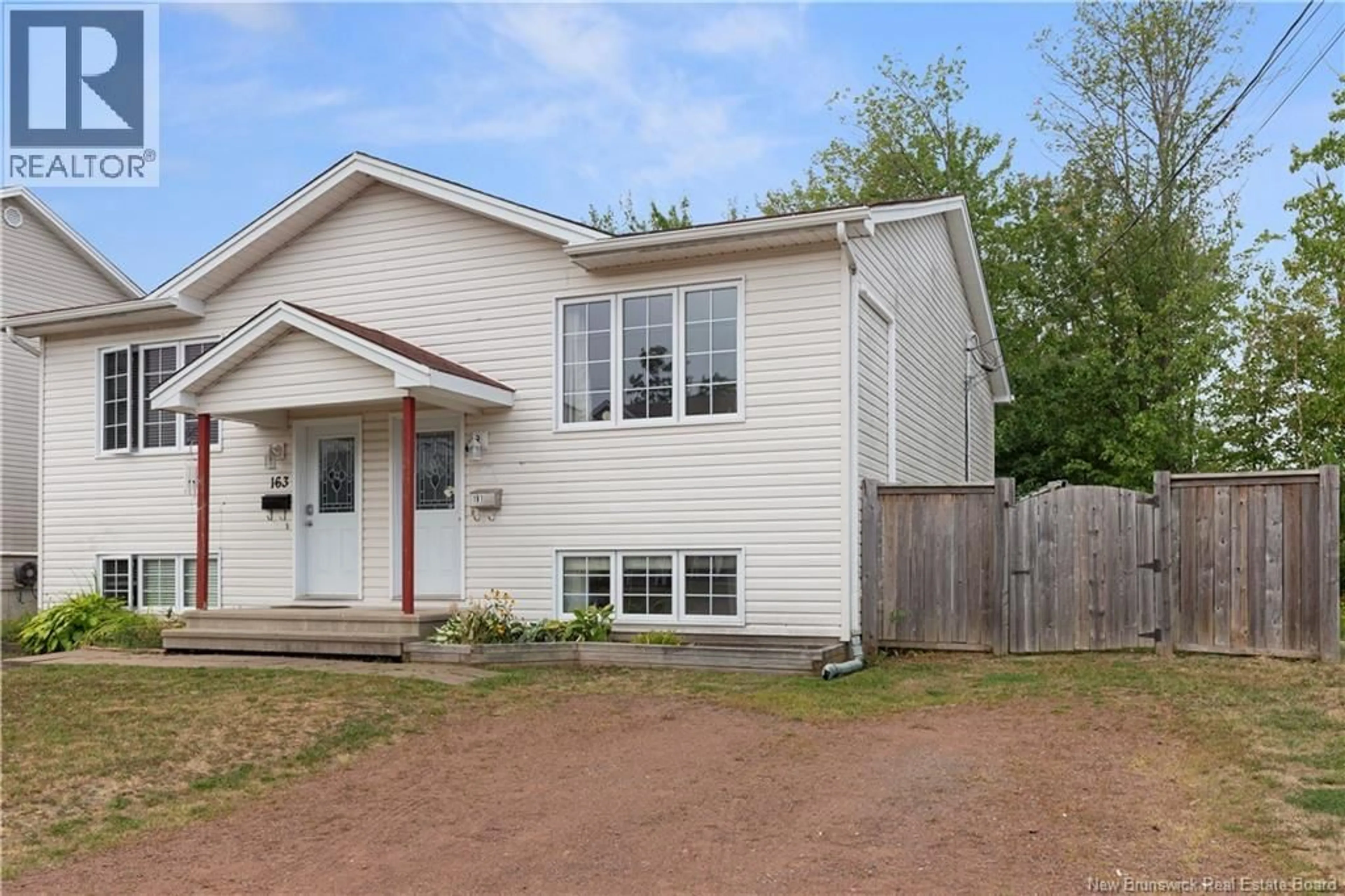 Home with vinyl exterior material, street for 161 JORDAN CRESCENT, Moncton New Brunswick E1C0S5