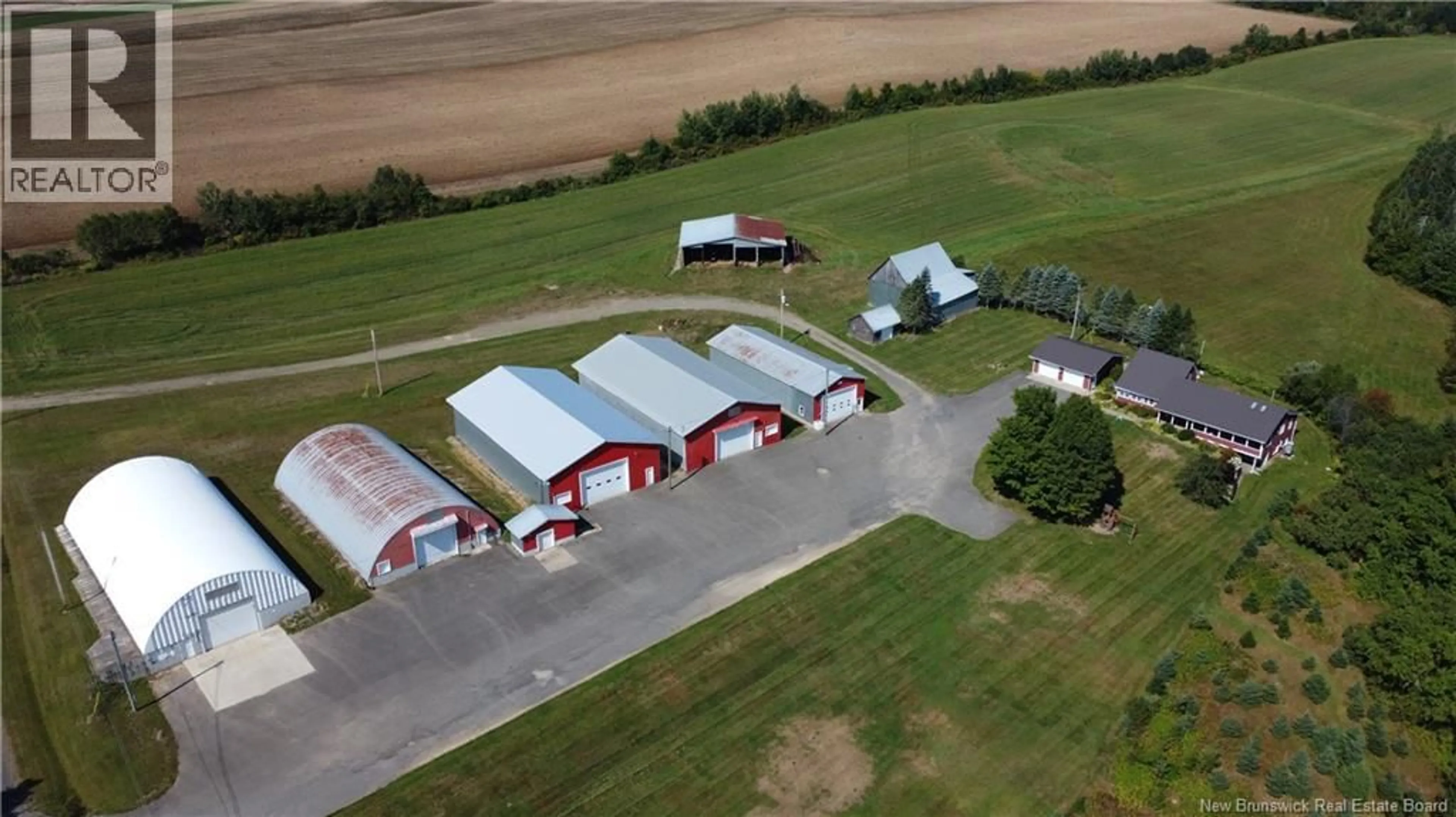 A pic from outside/outdoor area/front of a property/back of a property/a pic from drone, building for 621 MOOSE MOUNTAIN ROAD, Moose Mountain New Brunswick E7J1R7