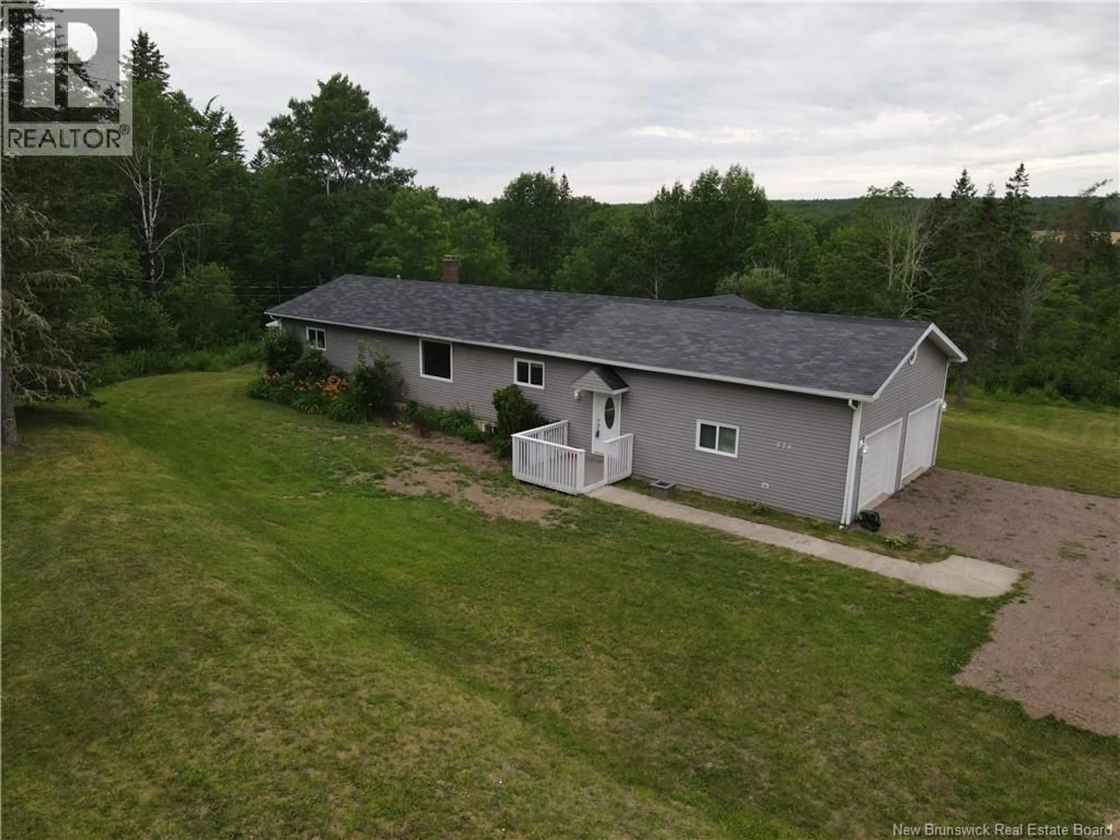 A pic from outside/outdoor area/front of a property/back of a property/a pic from drone, unknown for 576 DRURYS COVE ROAD, Ratter Corner New Brunswick E4E3L2