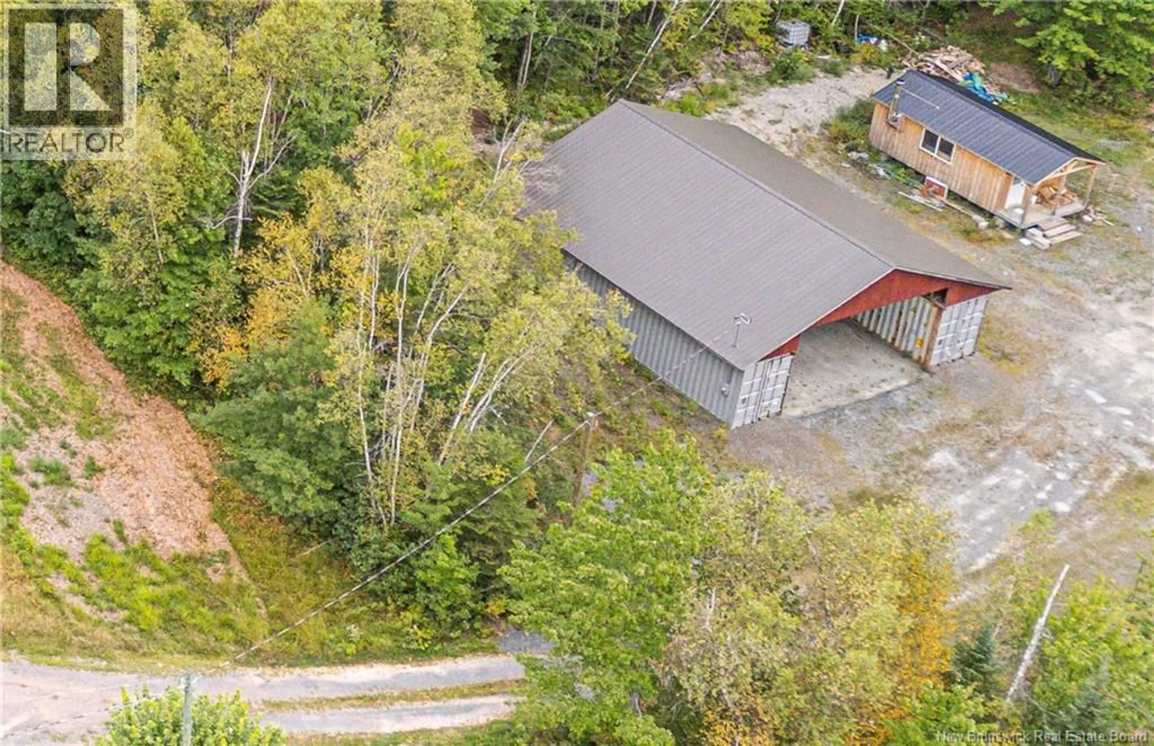 A pic from outside/outdoor area/front of a property/back of a property/a pic from drone, unknown for 349 RUSAGONIS ROAD, Rusagonis New Brunswick E3B8X2