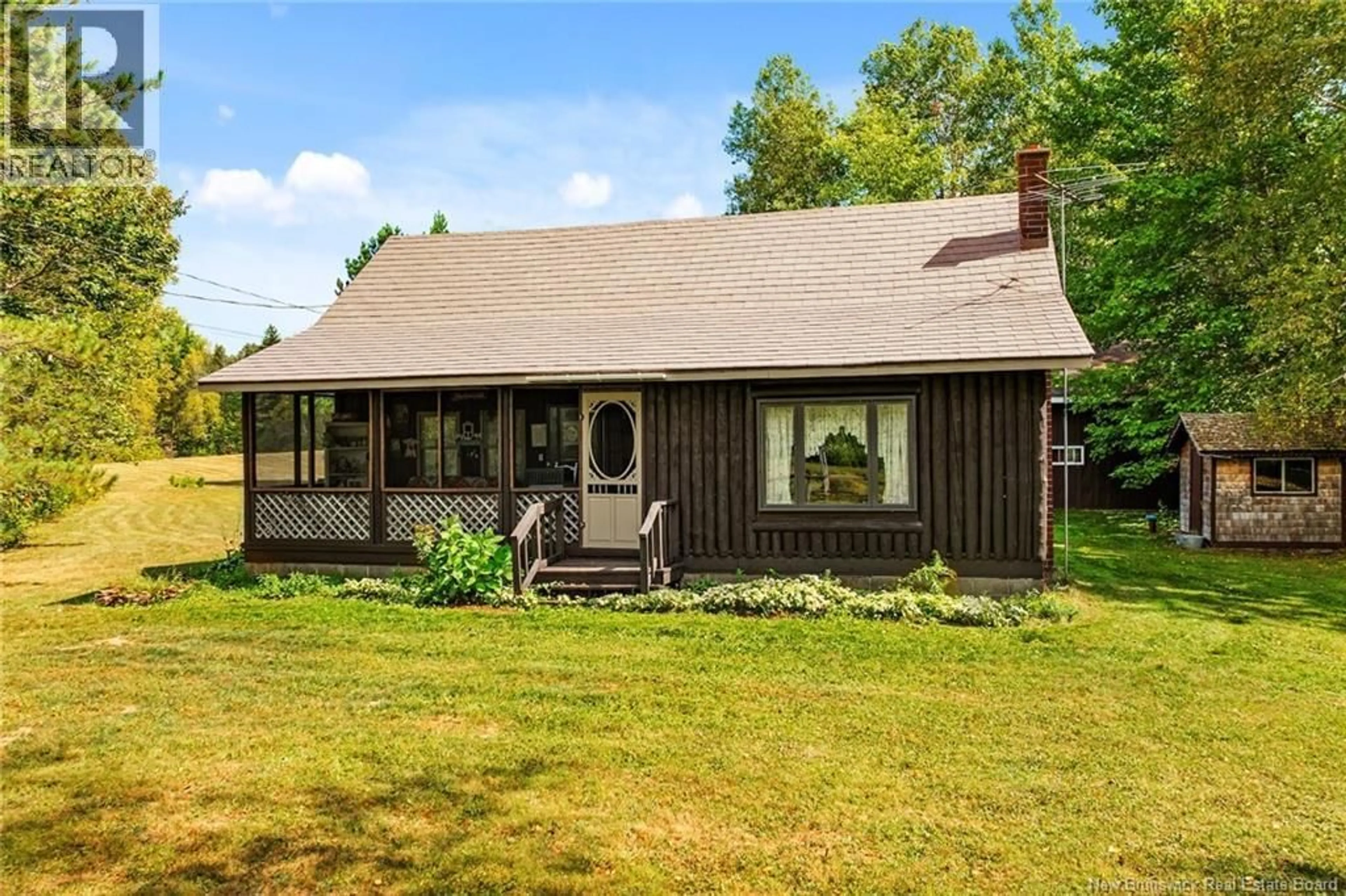 Home with vinyl exterior material, water/lake/river/ocean view for 135 HOPKINS ROAD, Gaspereau Forks New Brunswick E4A2E6